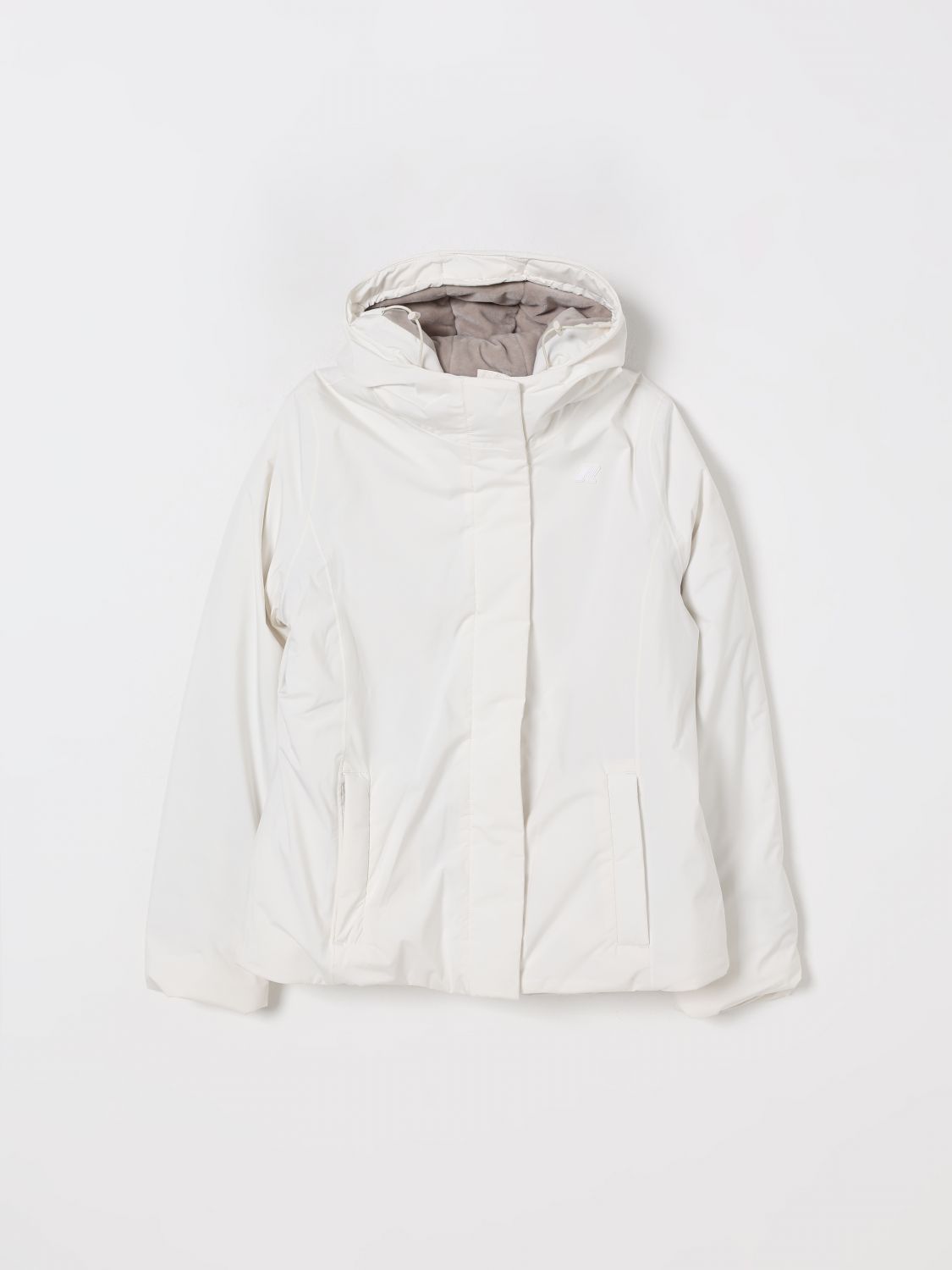K-Way Mädchen Weiß Jacket Kids Color
