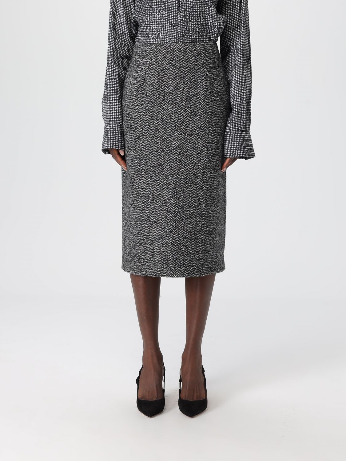 Ermanno Scervino Skirt Woman Color Brown In Brown
