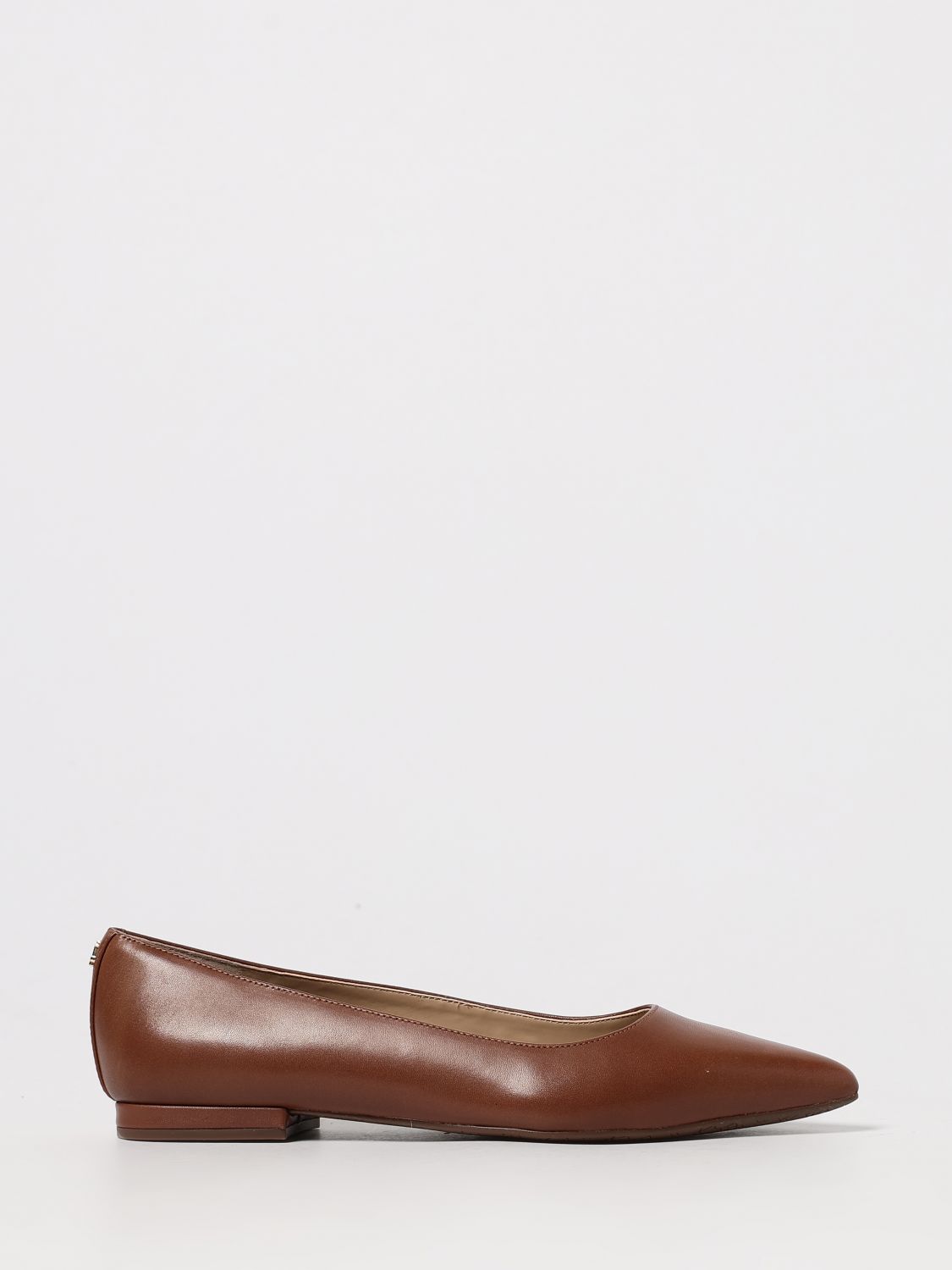 Ralph Lauren Londyn Ballet Flats In Brown