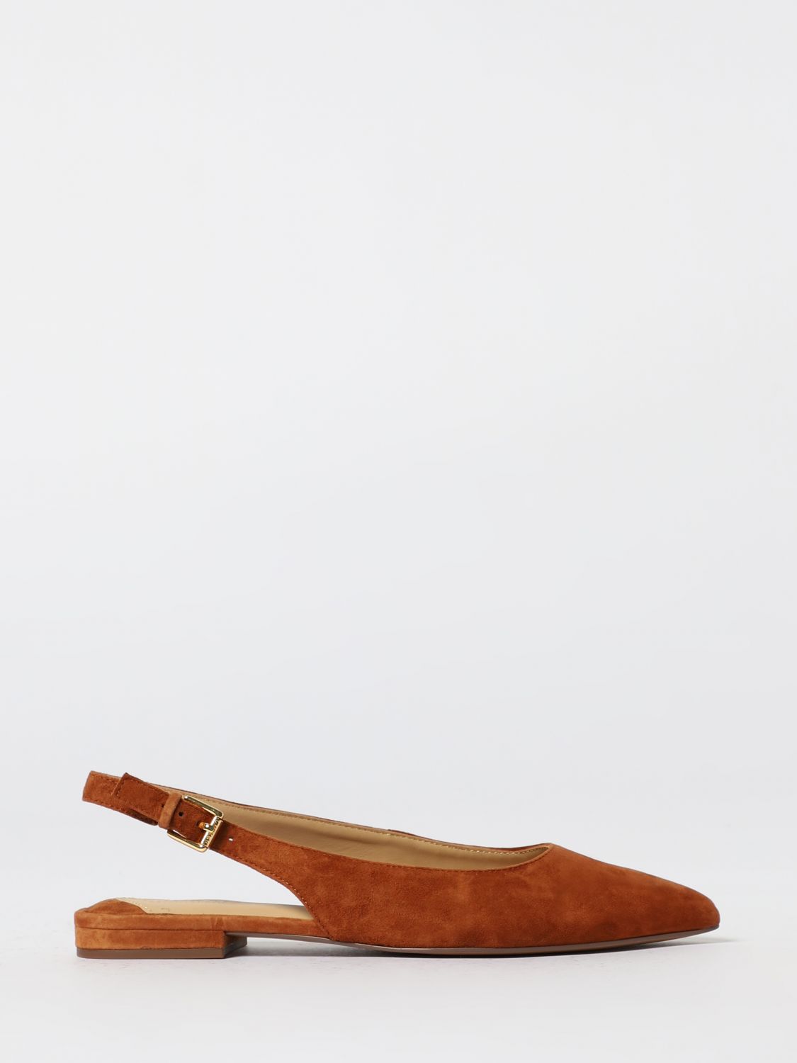 Ralph Lauren Ballet Flat Lauren  Woman Color Brown
