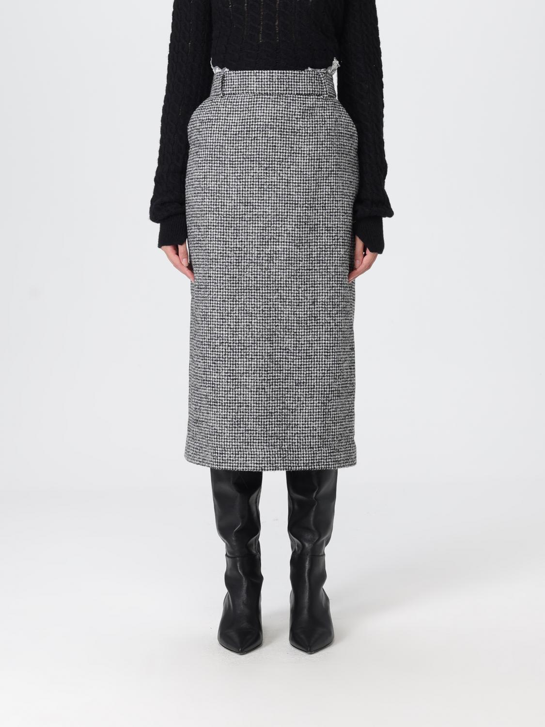 Ermanno Scervino Skirt  Woman Color Multicolor In Gray