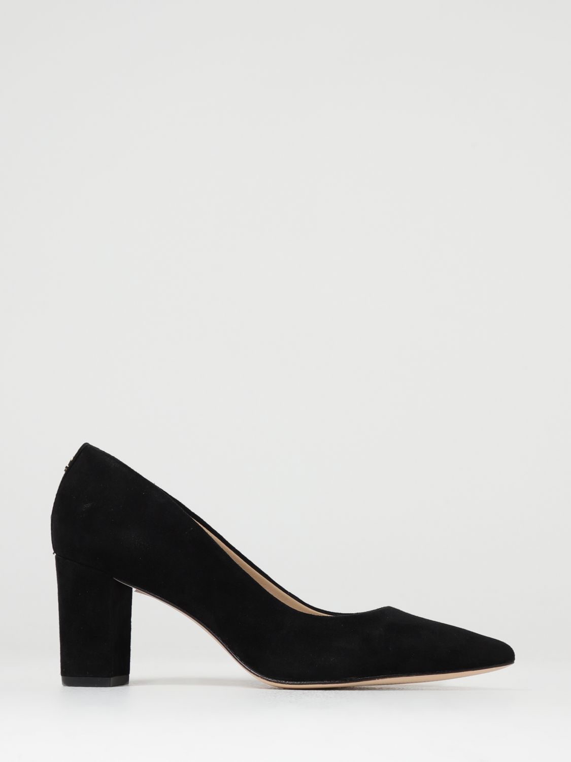 Ralph Lauren 70mm Lanette Pointed-toe Suede Pumps In Black