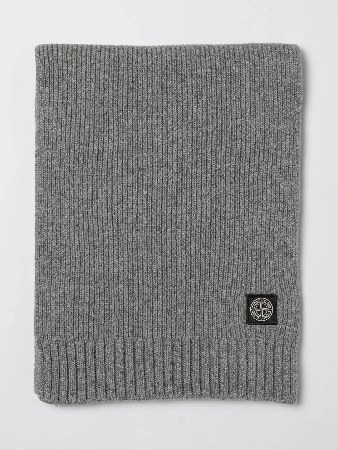 STONE ISLAND JUNIOR Scarf Kids color Grey　STONE ISLAND JUNIOR スカーフ キッズカラー グレー STONE