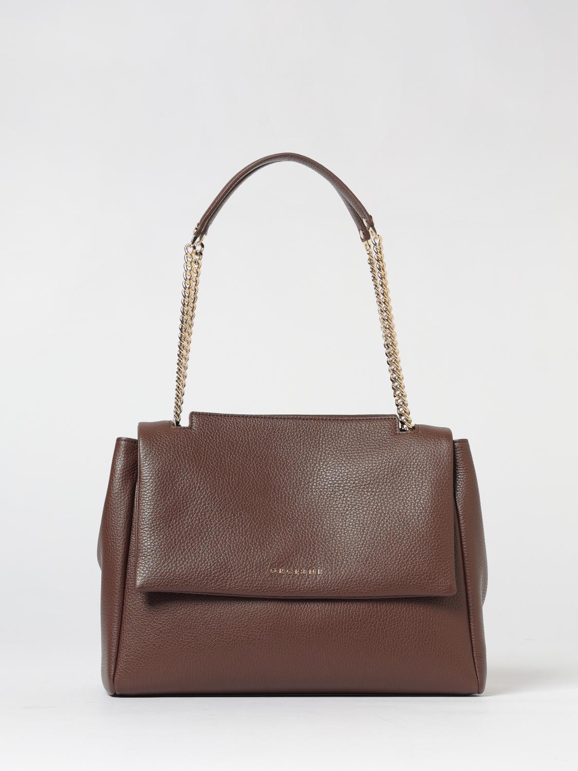 Orciani Shoulder Bag Woman Color Coffee In Brown