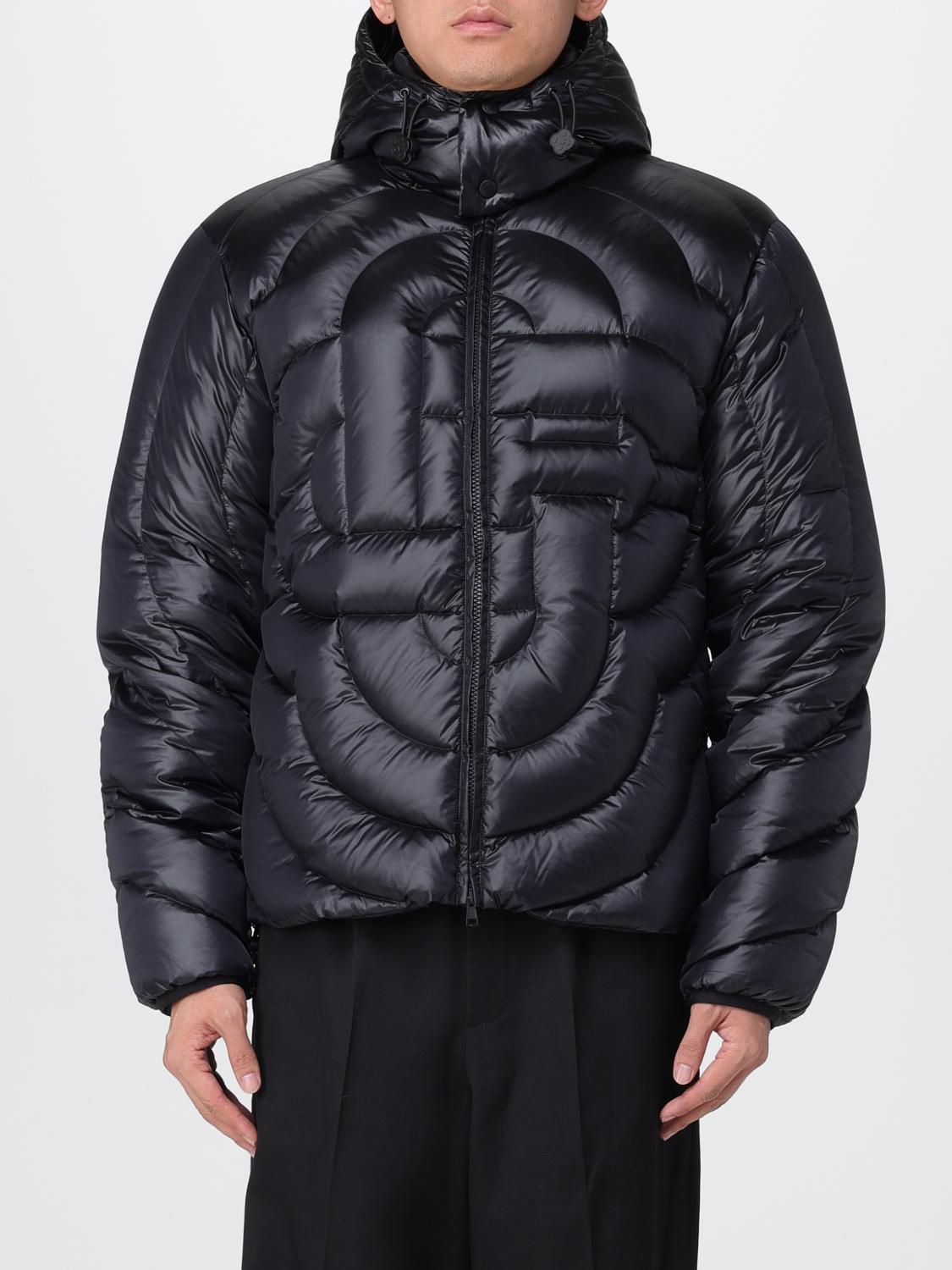Casablanca Monogram Quilted Shell Jacket In Black