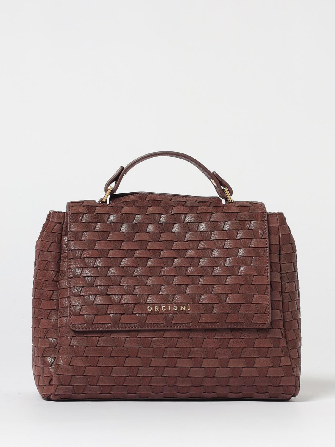 Orciani Shoulder Bag Woman Color Wine In Burgundy
