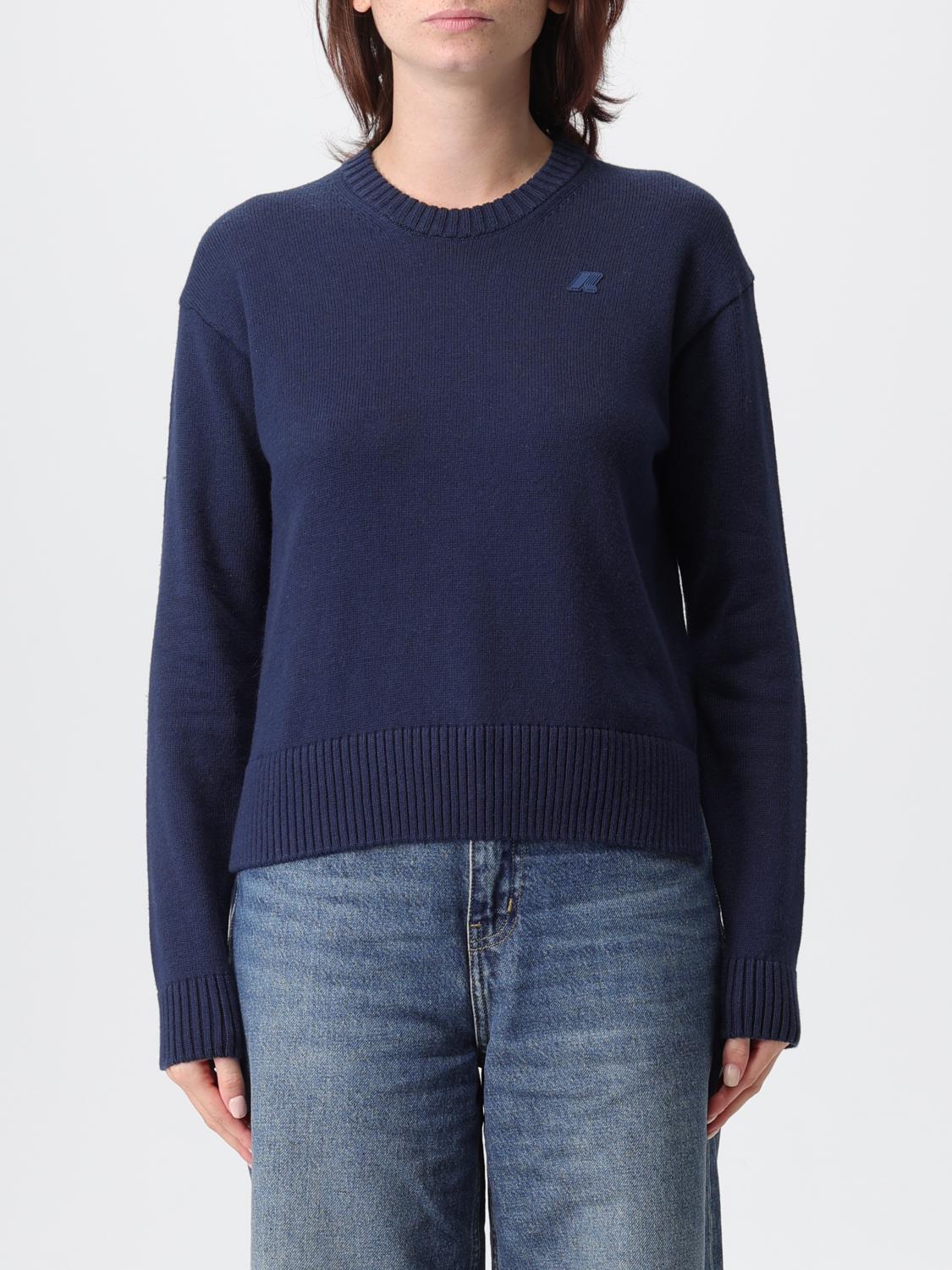 K-way Sweater  Woman Color Blue