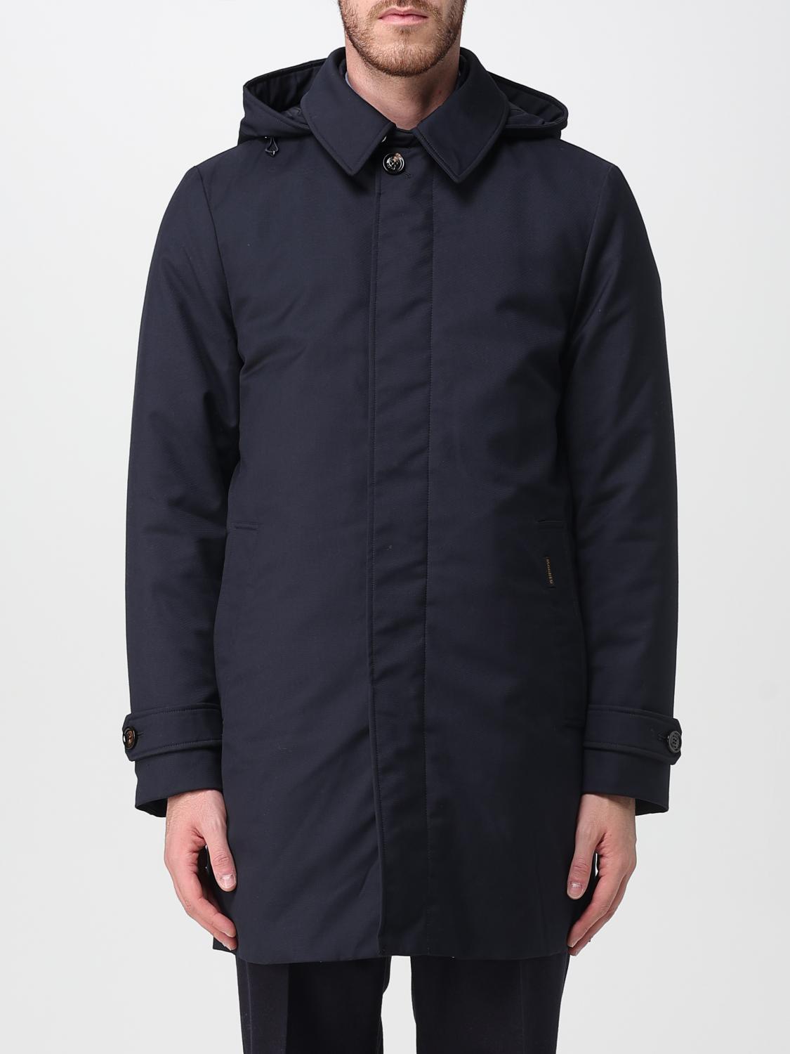 Moorer Coat  Men Color Blue In Blue