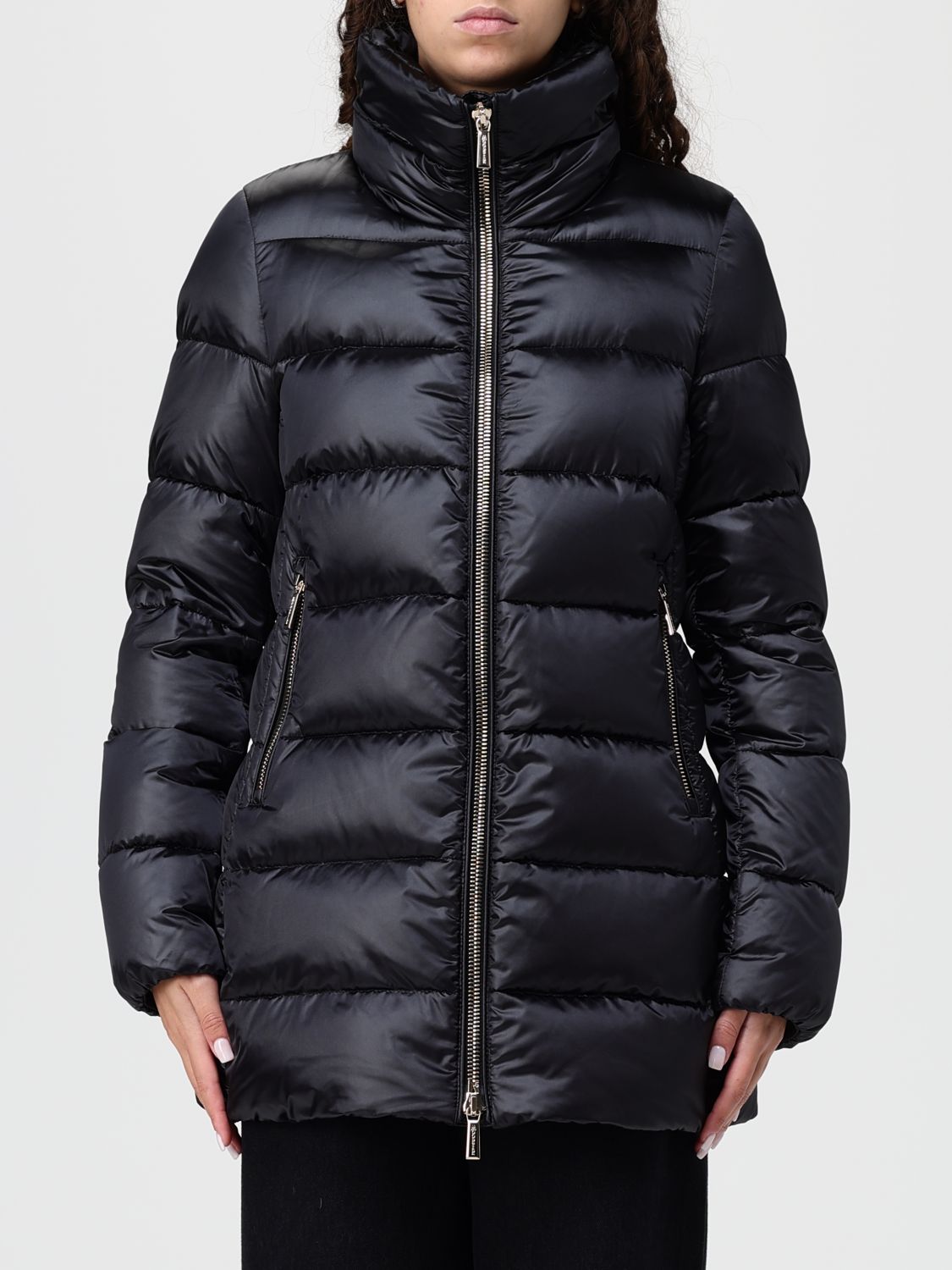 Moorer Jacket  Woman Color Black In Black