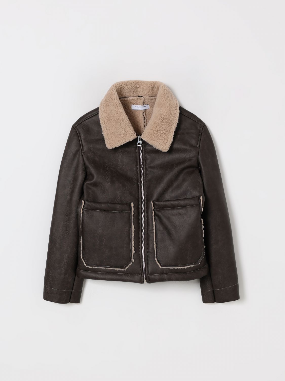 Paolo Pecora Coat  Kids Color Brown