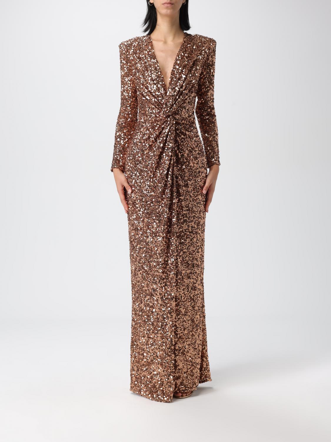ELISABETTA FRANCHI Kleid Damen Farbe Braun