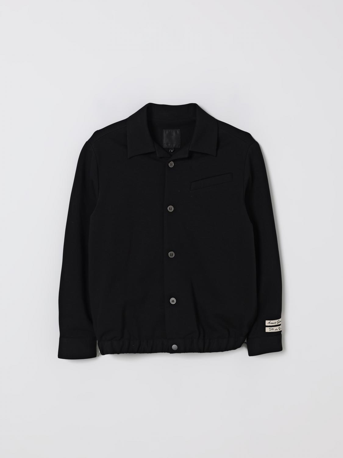Givenchy Collared Button-up Jacket In Black