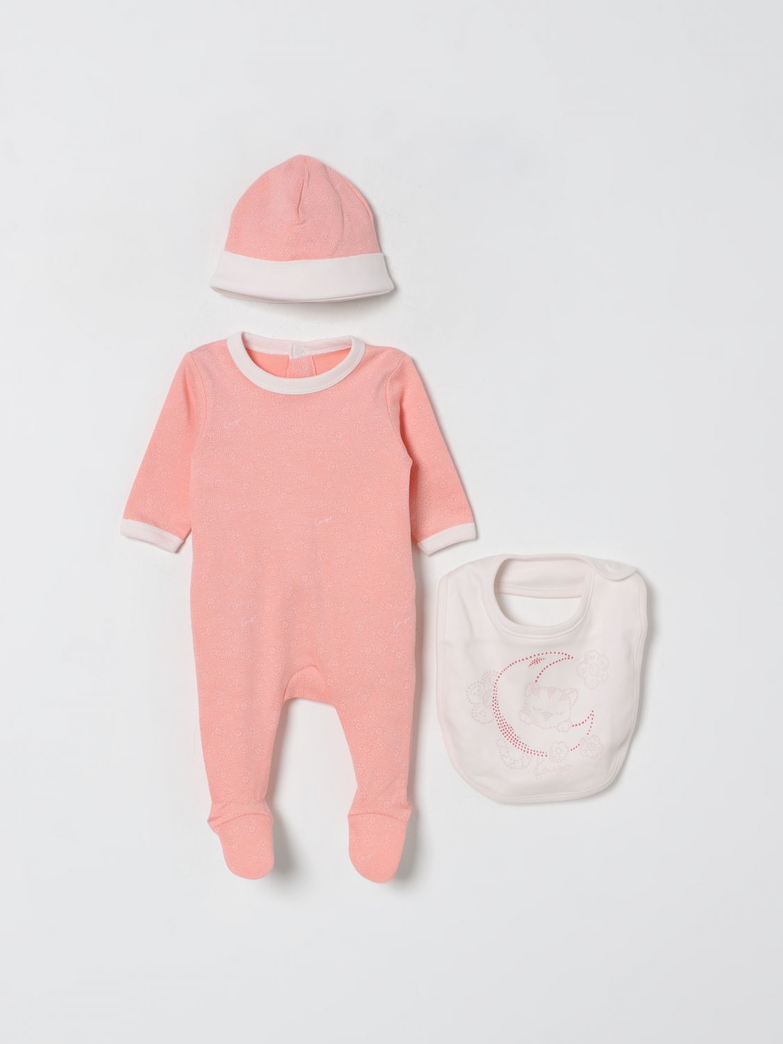 Kenzo Babies' Pajamas  Kids Kids Color Orange In Multi