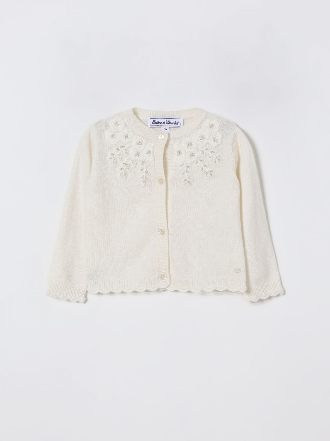 Tartine Et Chocolat Sweater  Kids Color Pearl In White