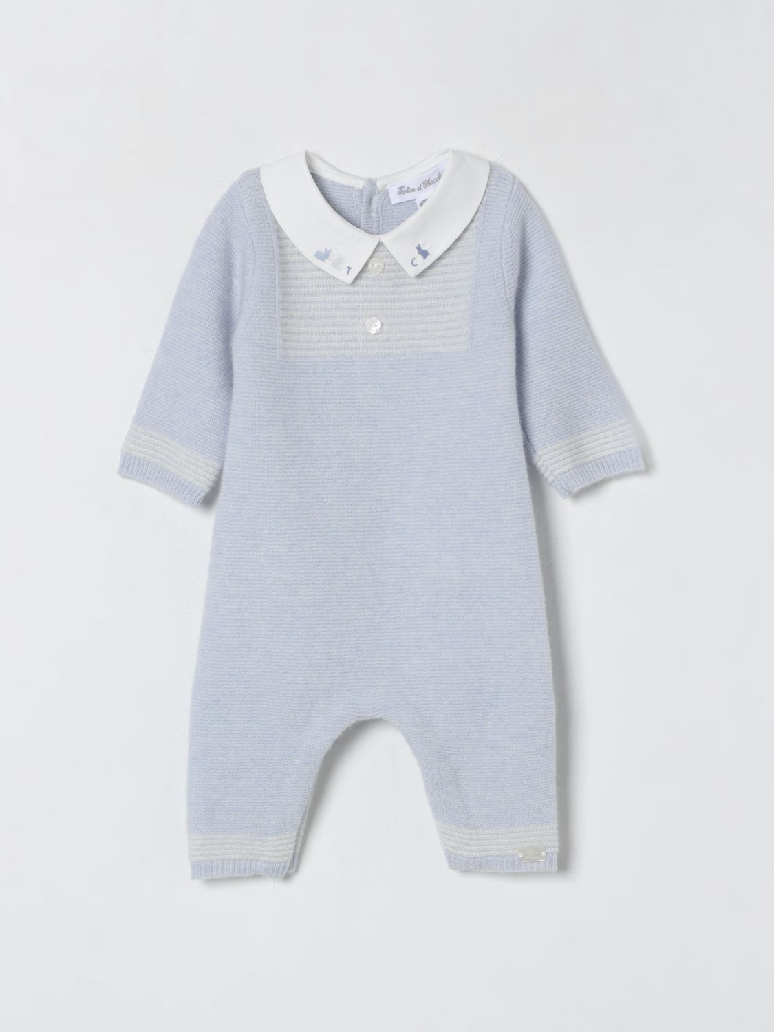 Tartine Et Chocolat Romper  Kids Color Blue In Multi