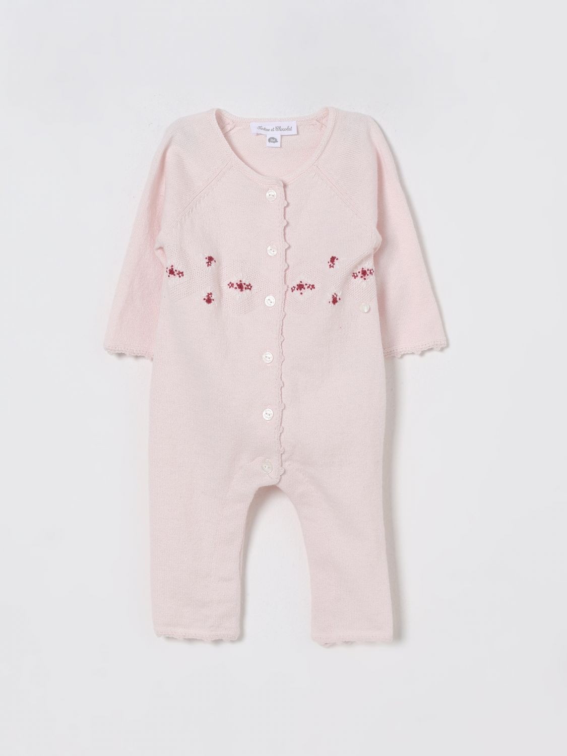 Tartine Et Chocolat Babies' Romper  Kids Color Pink