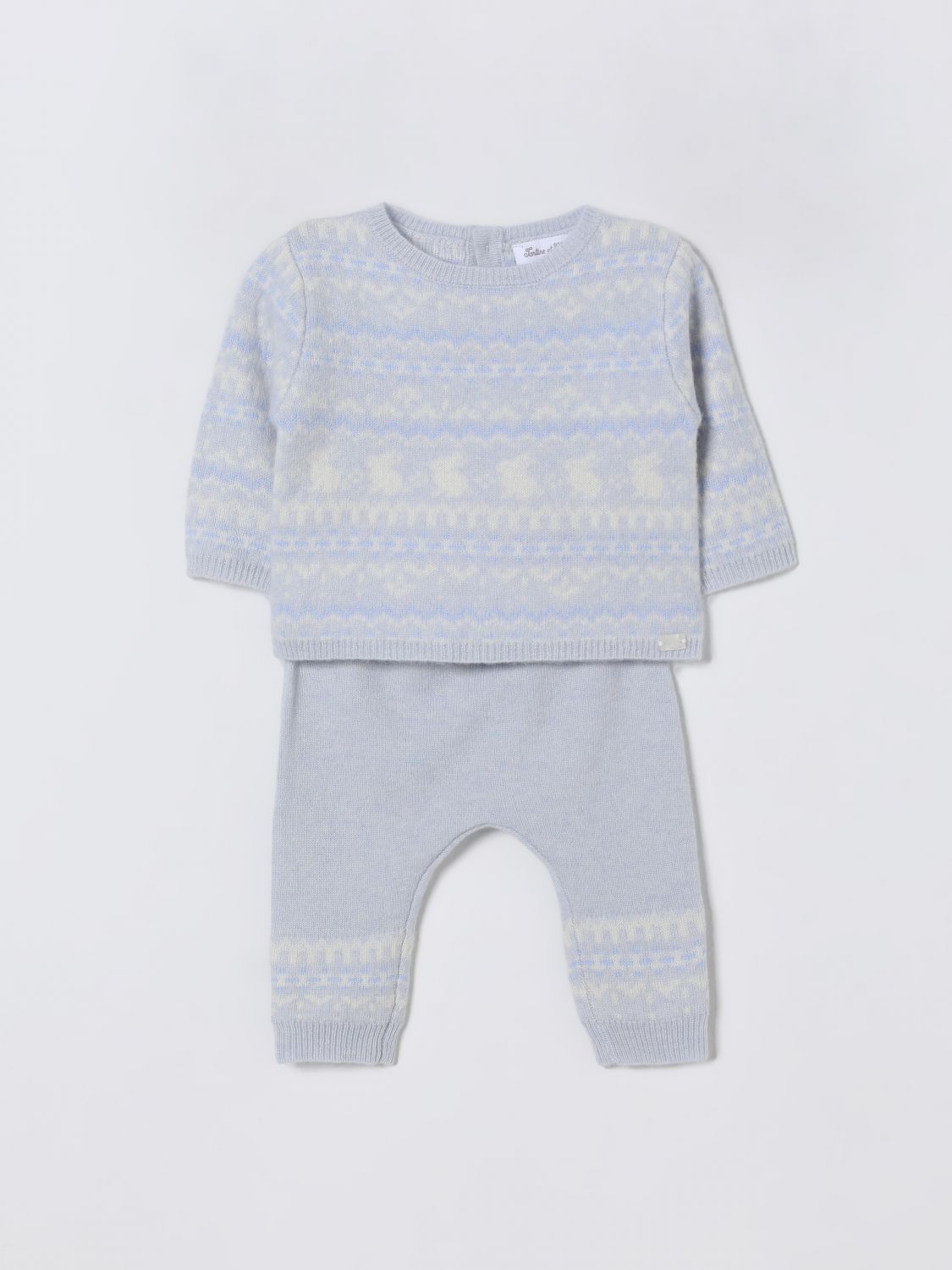 Tartine Et Chocolat Romper Kids Color Blue In Blue