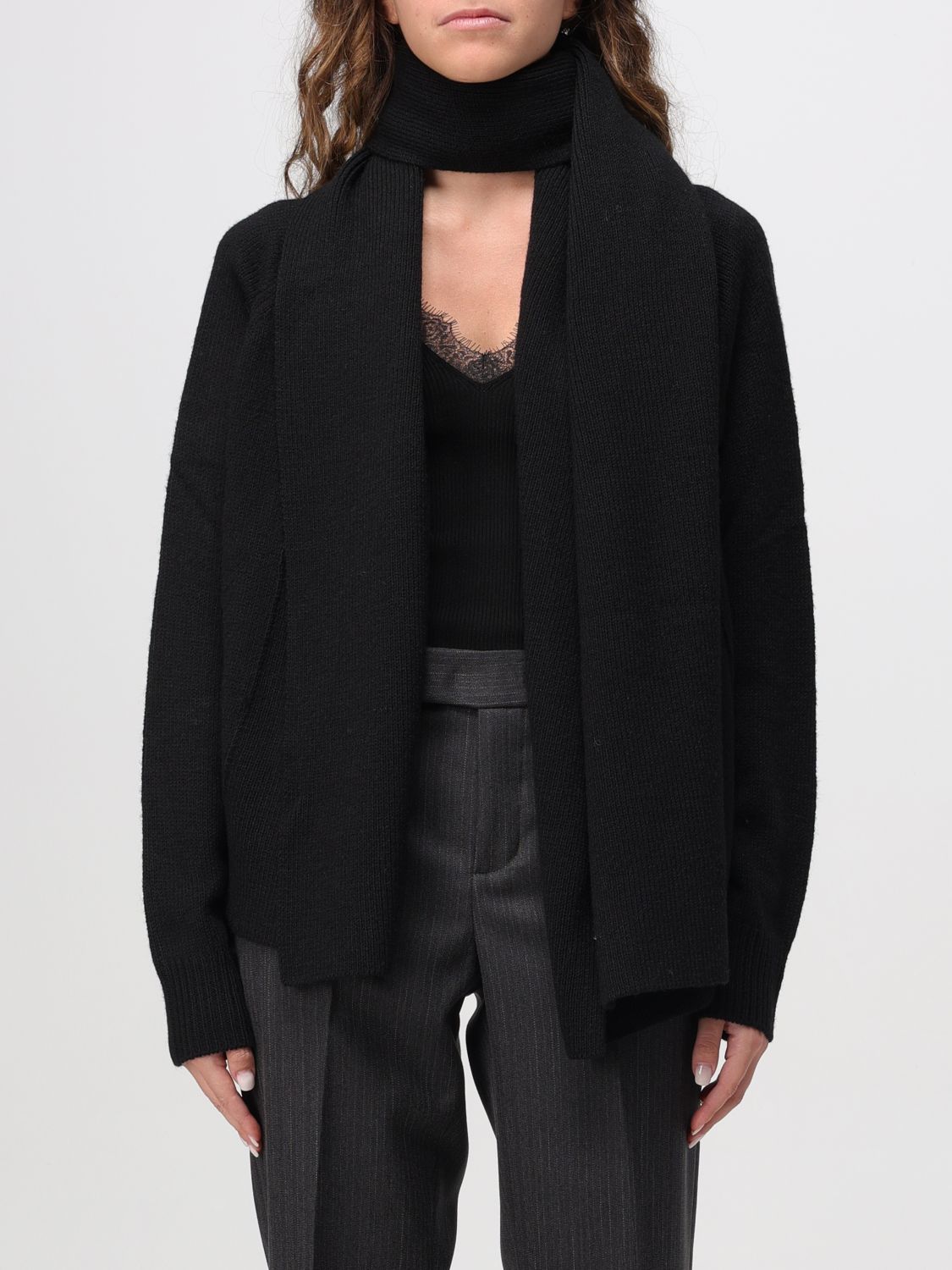 Liu •jo Jacket Liu Jo Woman Color Black In Black