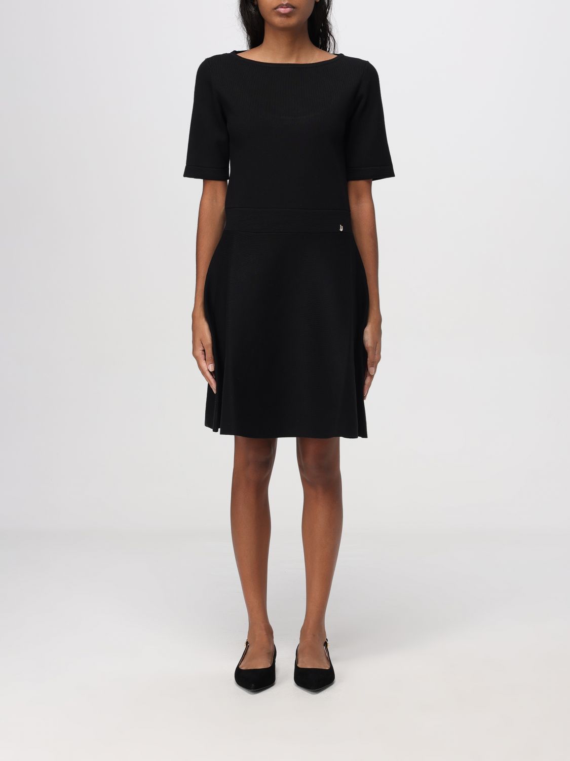 Liu •jo Dress Liu Jo Woman Color Black In Black