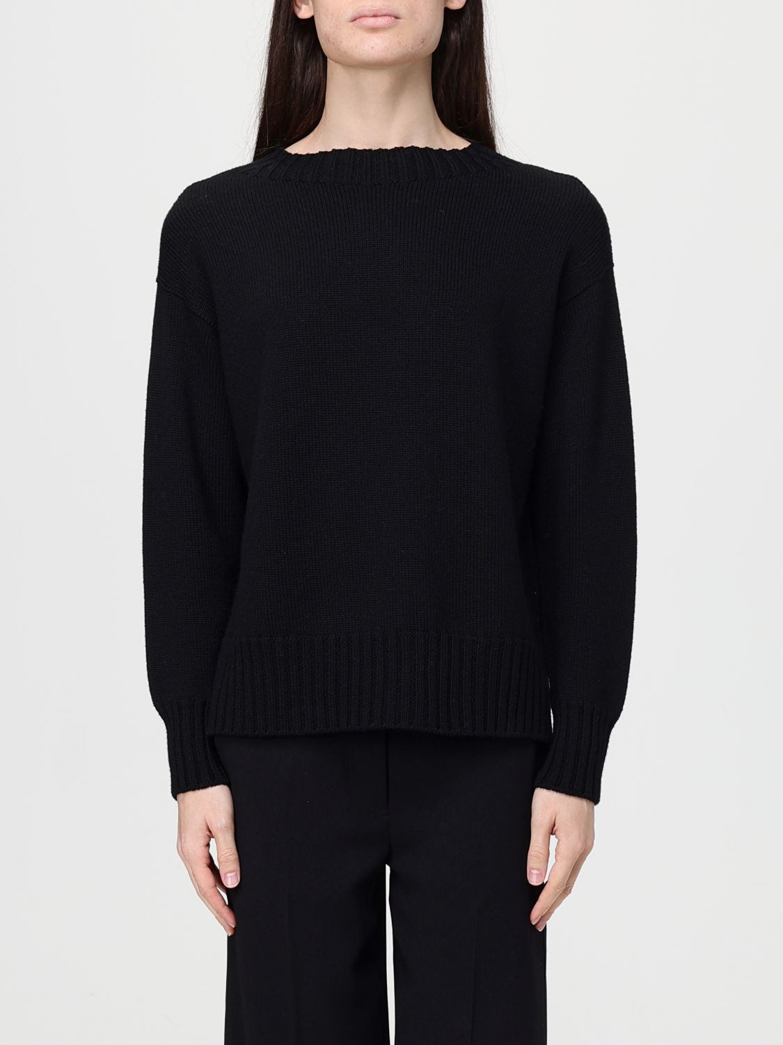 Drumohr Sweater  Woman Color Black In Black