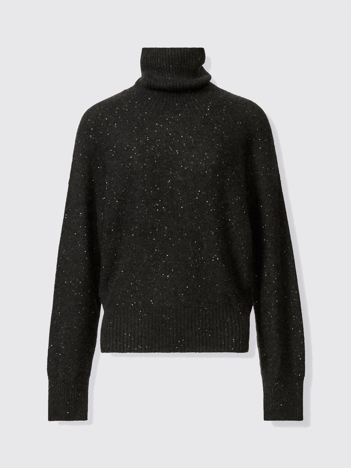Fabiana Filippi Sweater With Sequins In Black