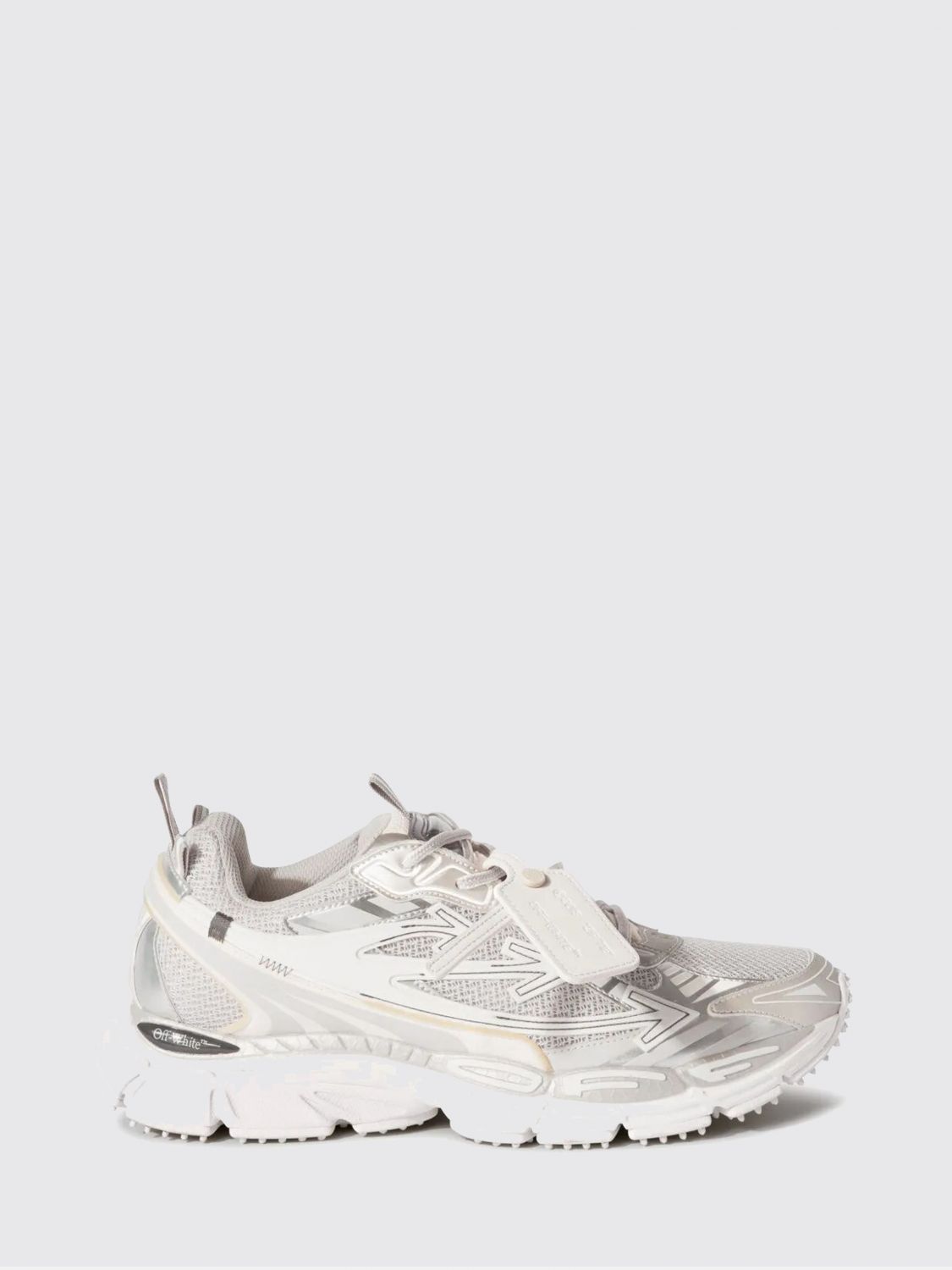 Off-white Flat Shoes In Animal Print