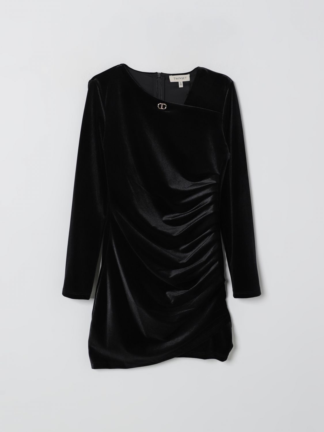 Twinset Dress  Kids Color Black In Black