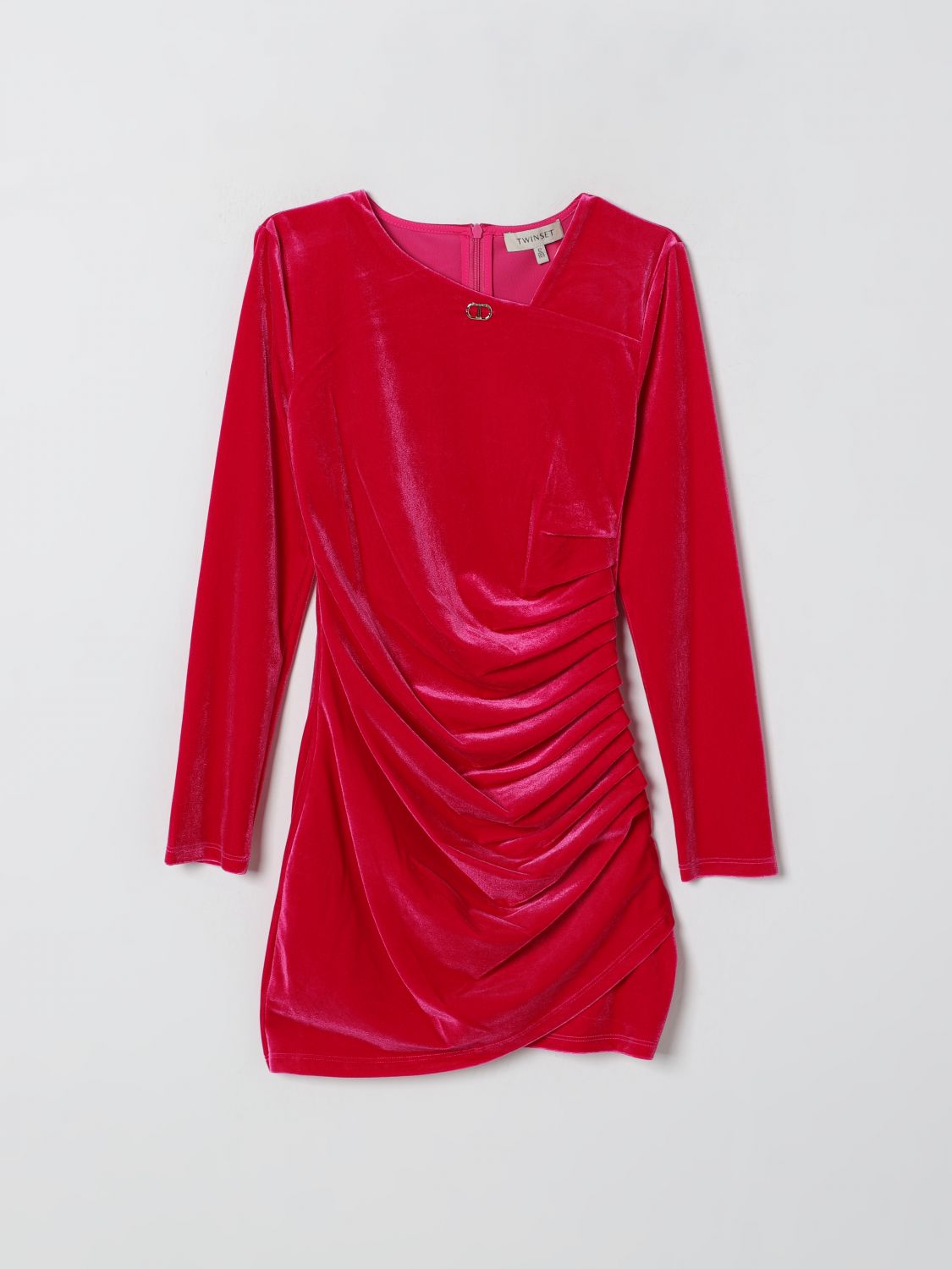 Twinset Dress  Kids Color Pink In Red