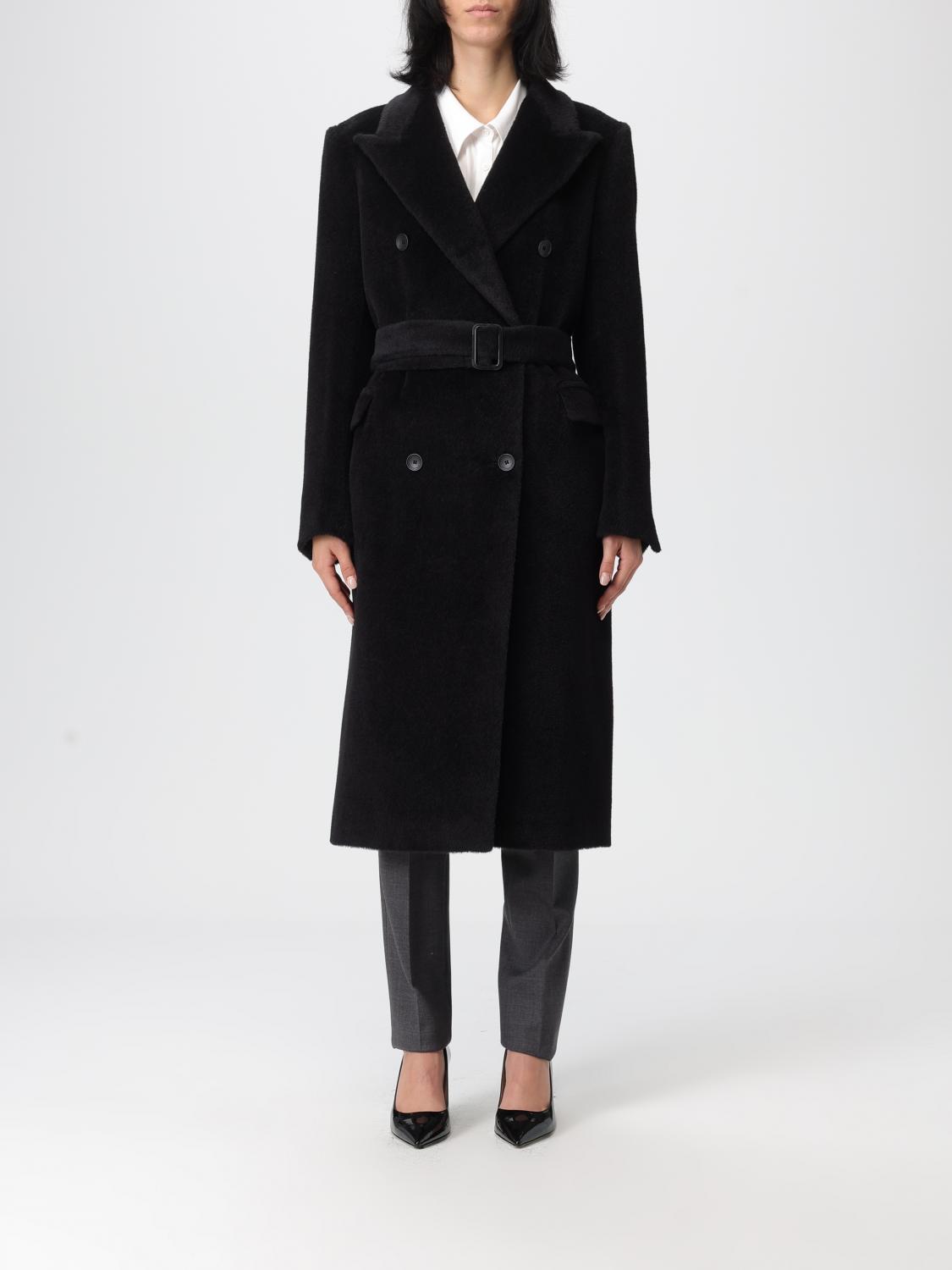 TAGLIATORE Coat Woman color Black