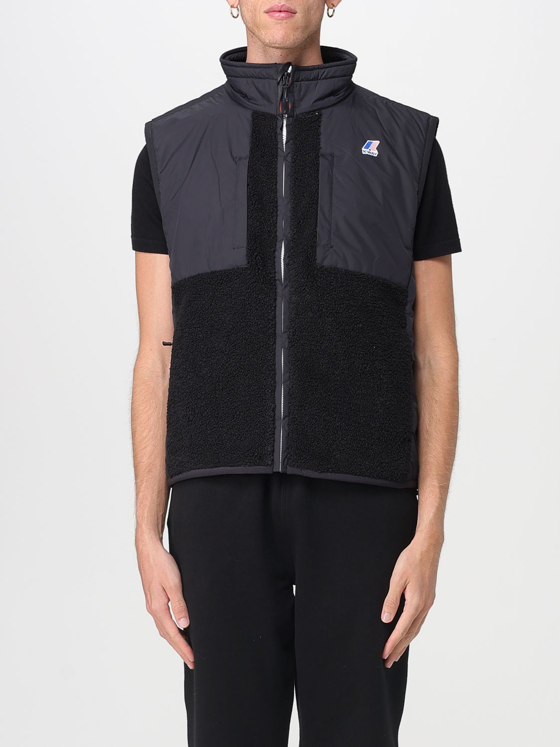 K-way Suit Vest  Men Color Black In Black