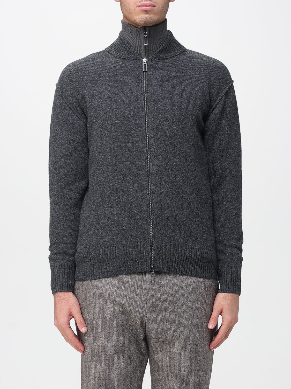 Paolo Pecora Sweater Men Color Grey In Gray