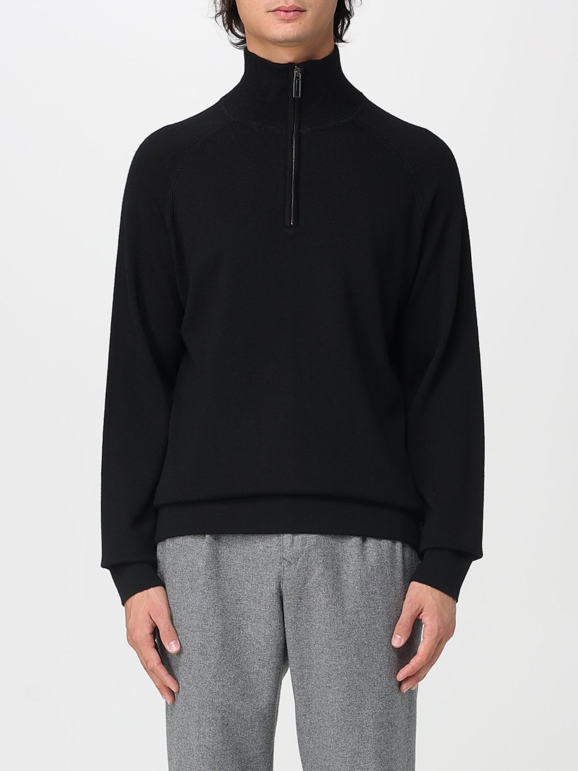 Paolo Pecora Sweater Men Color Black In Black