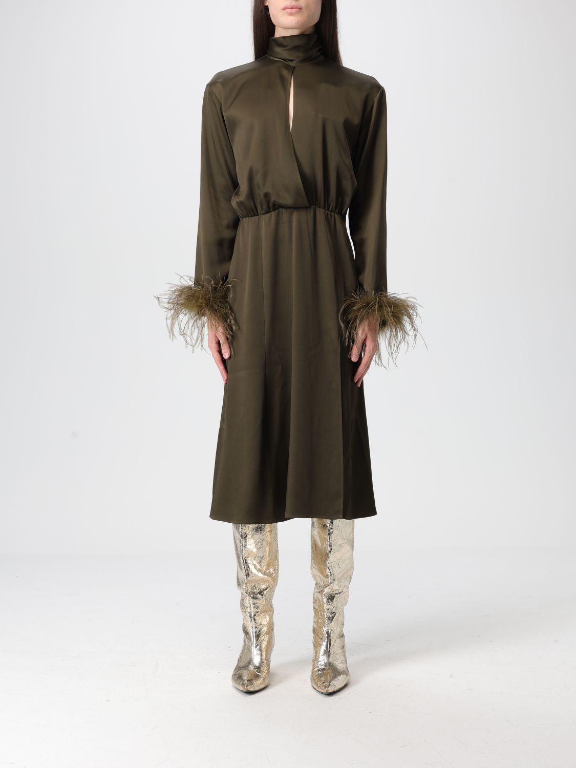 Blumarine Dress  Woman Color Black In Black