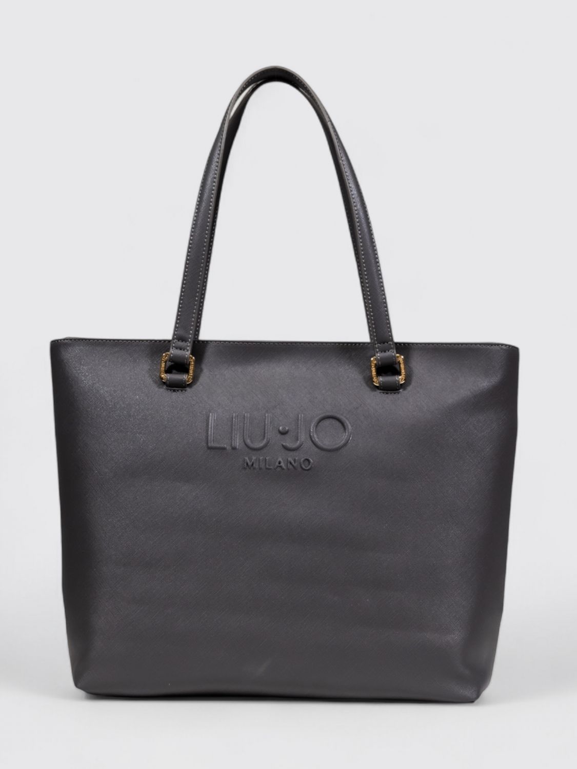 Liu •jo Shoulder Bag Liu Jo Woman Color Charcoal In Gray