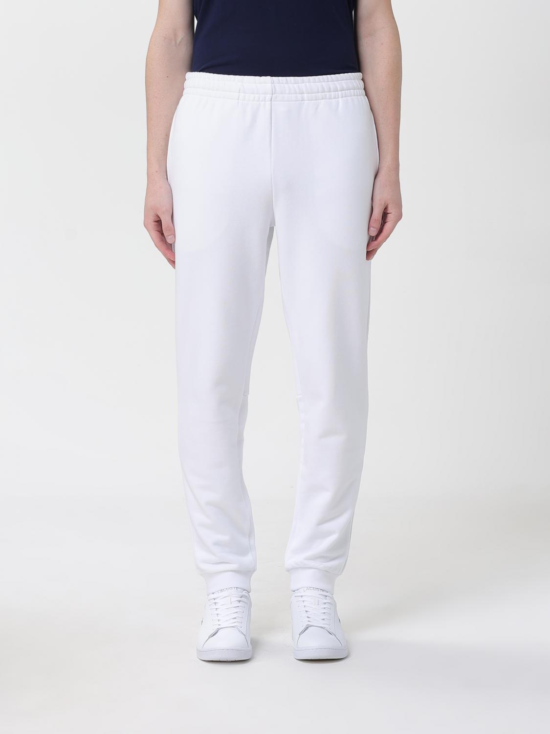 Pants LACOSTE Men color White
