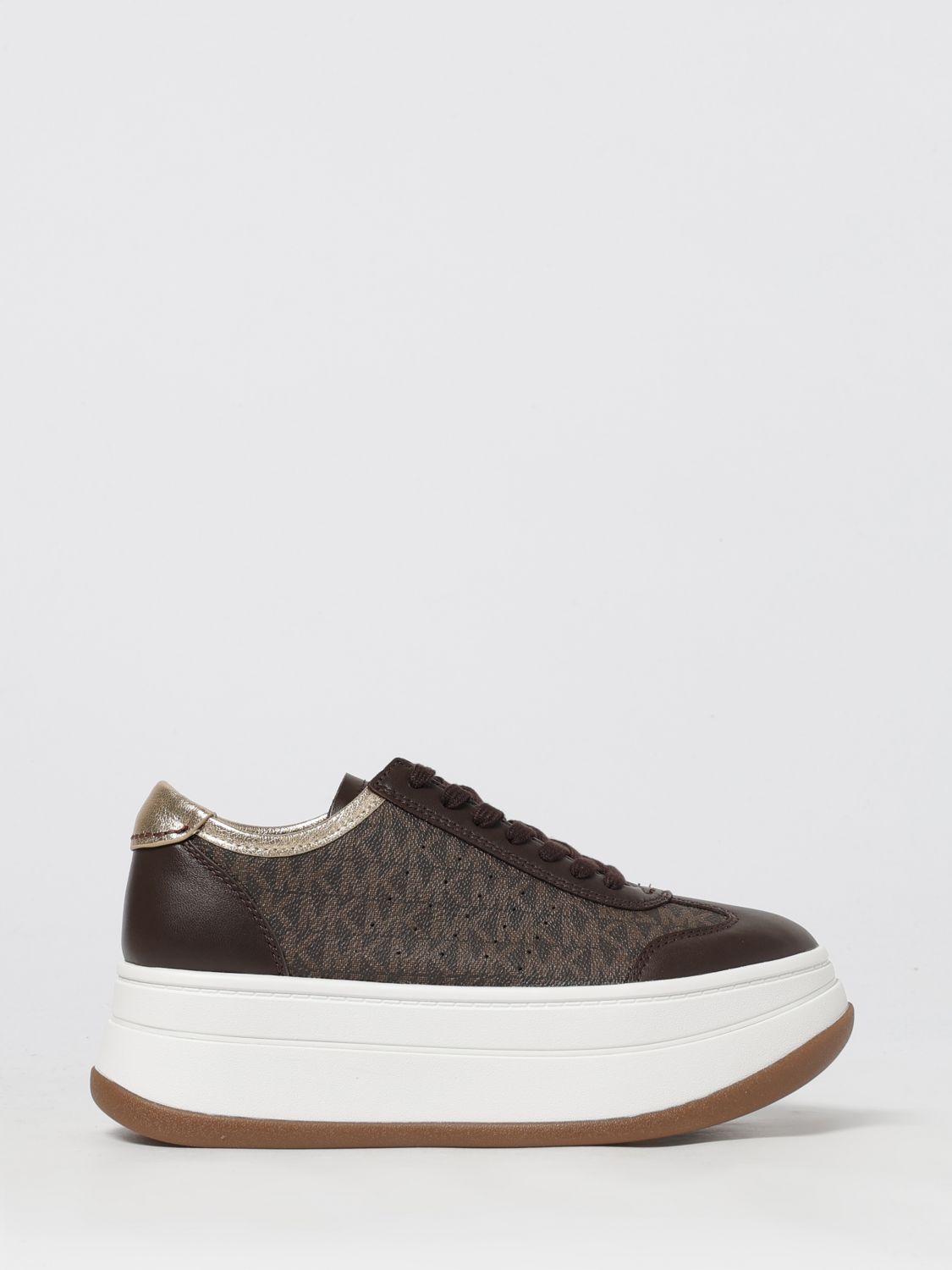 Michael Kors Sneakers  Woman Color Brown In Multi