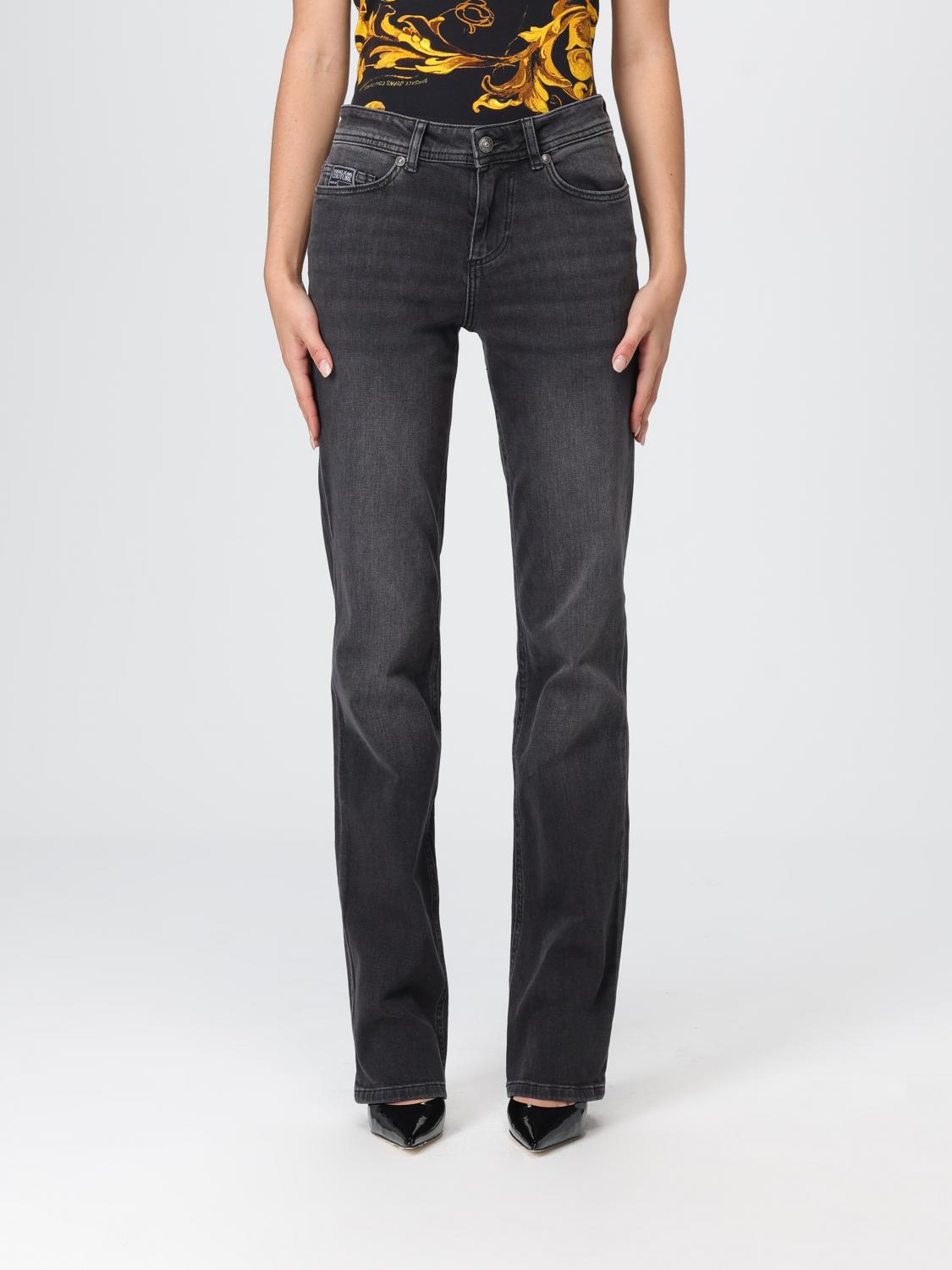 VERSACE JEANS COUTURE Jeans Damen Farbe Schwarz