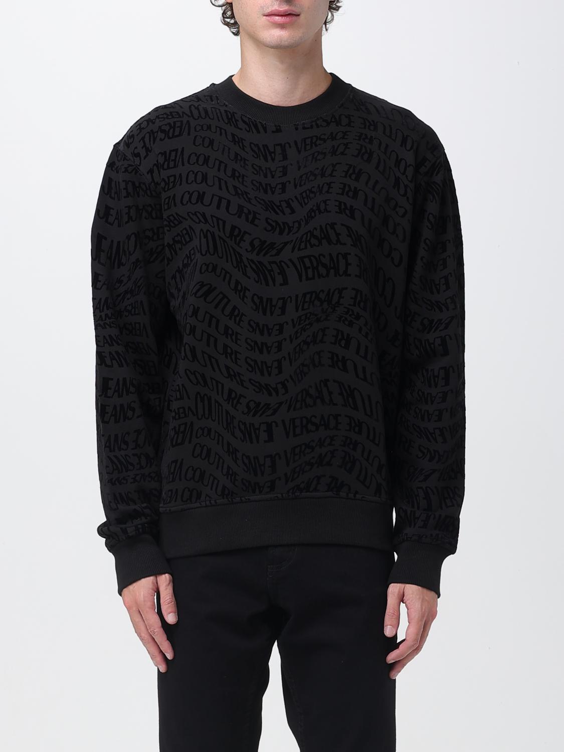 VERSACE JEANS COUTURE Pullover Herren Farbe Schwarz
