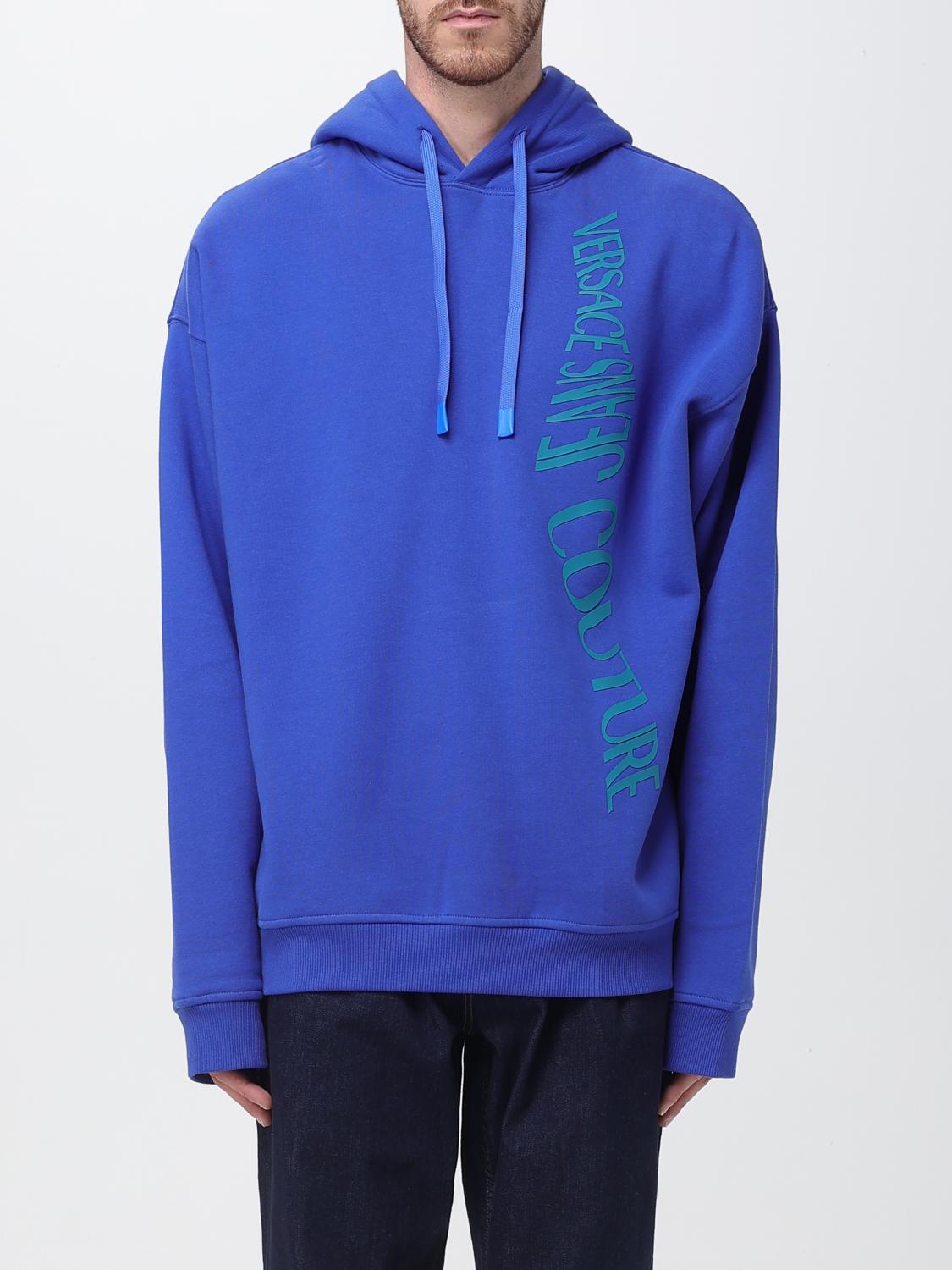 VERSACE JEANS COUTURE Sweatshirt Herren Farbe Blau