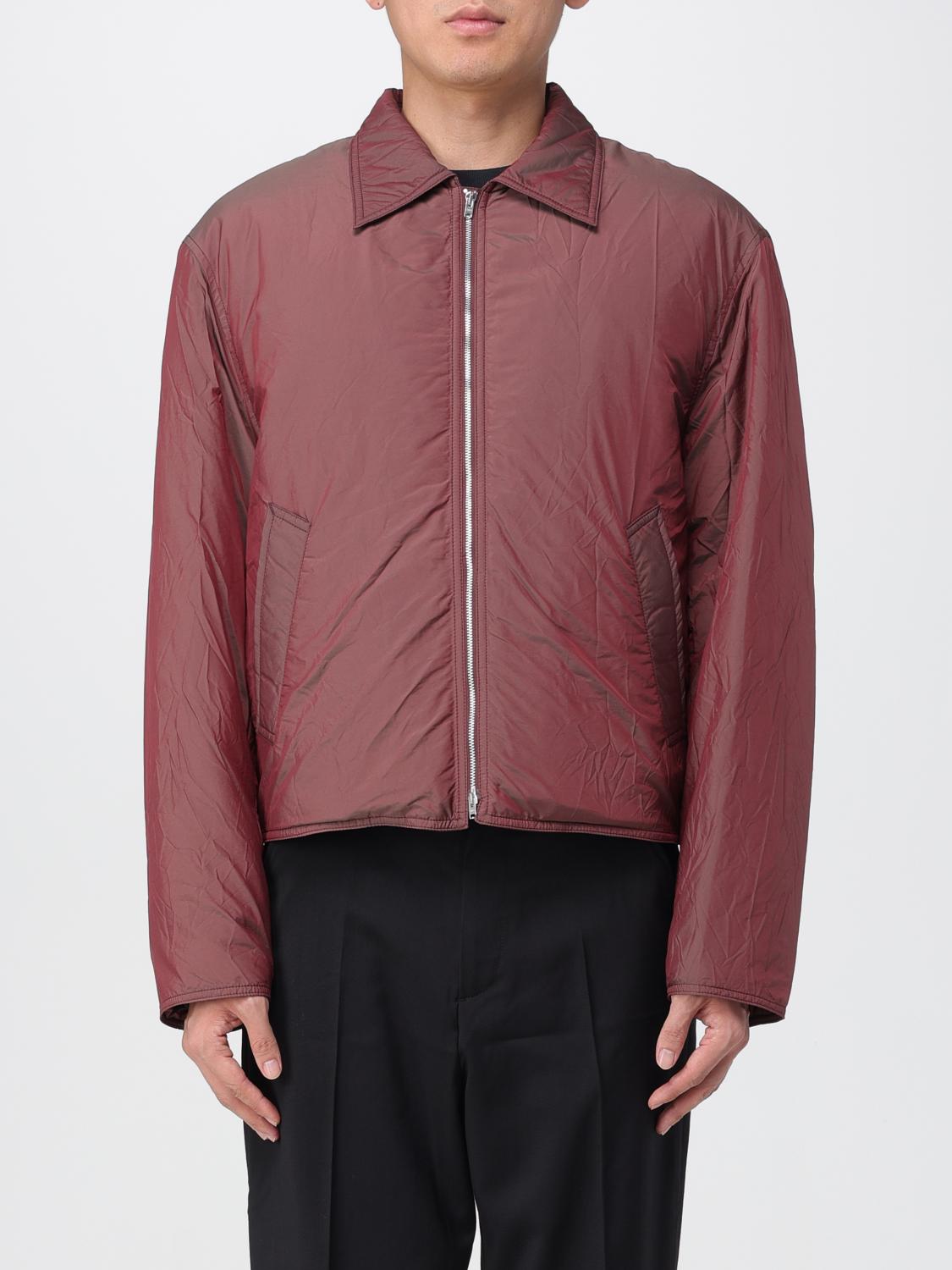 Our Legacy Bomber Jacket In Red Polyamide In Brown