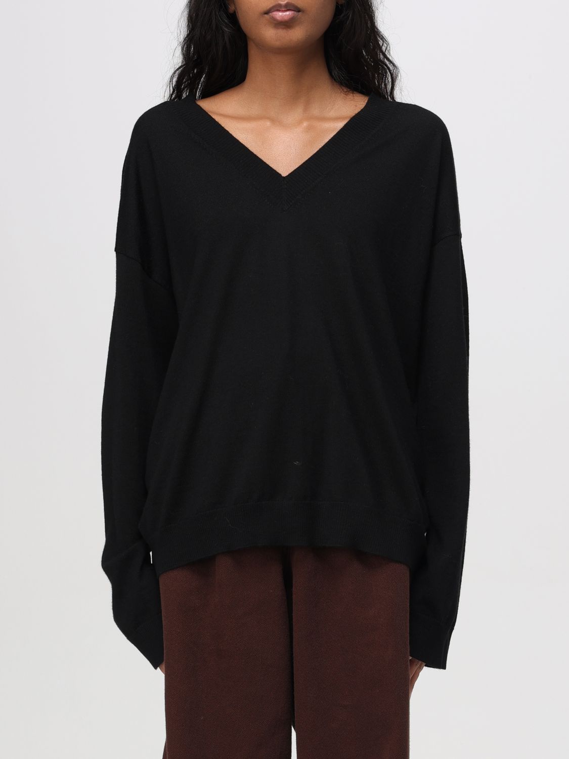 Weekend Max Mara Sweater Woman In Black