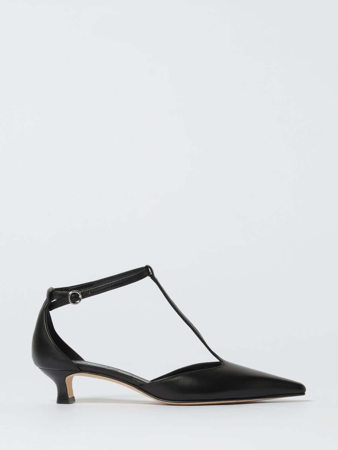 Aeyde Liz Patent Leather T-strap Pumps In Multi