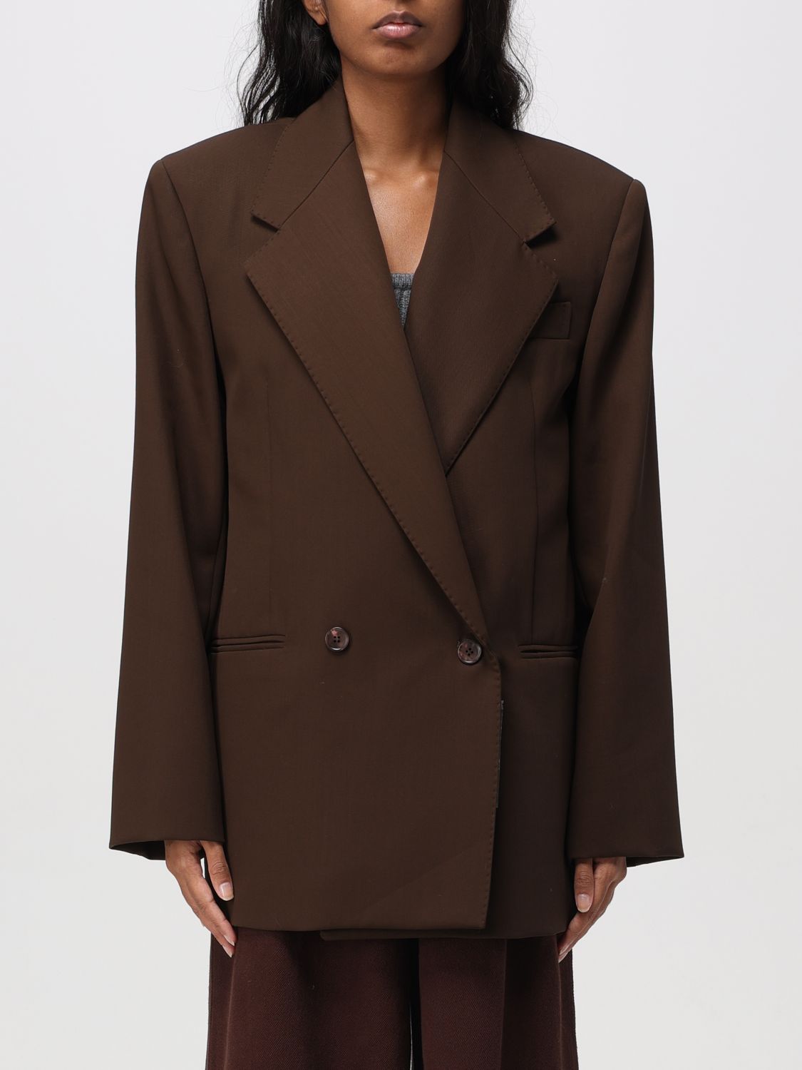 Weekend Max Mara Blazer Woman  In Brown