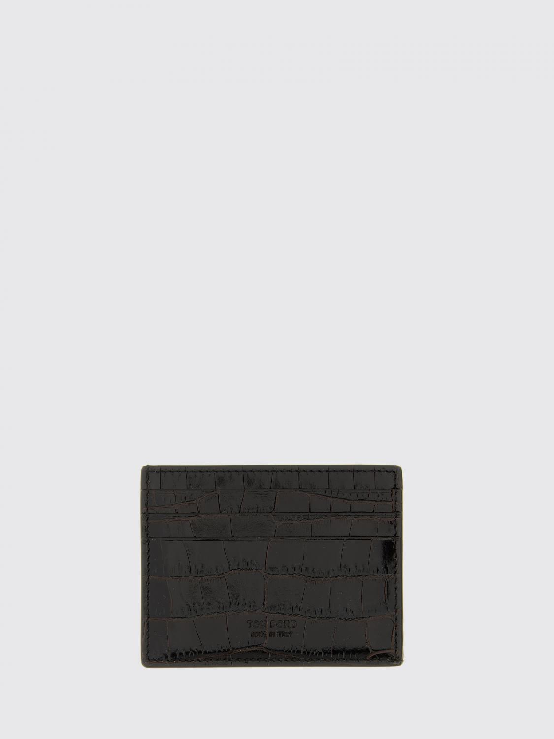Tom Ford Wallet Men Color Brown In Black