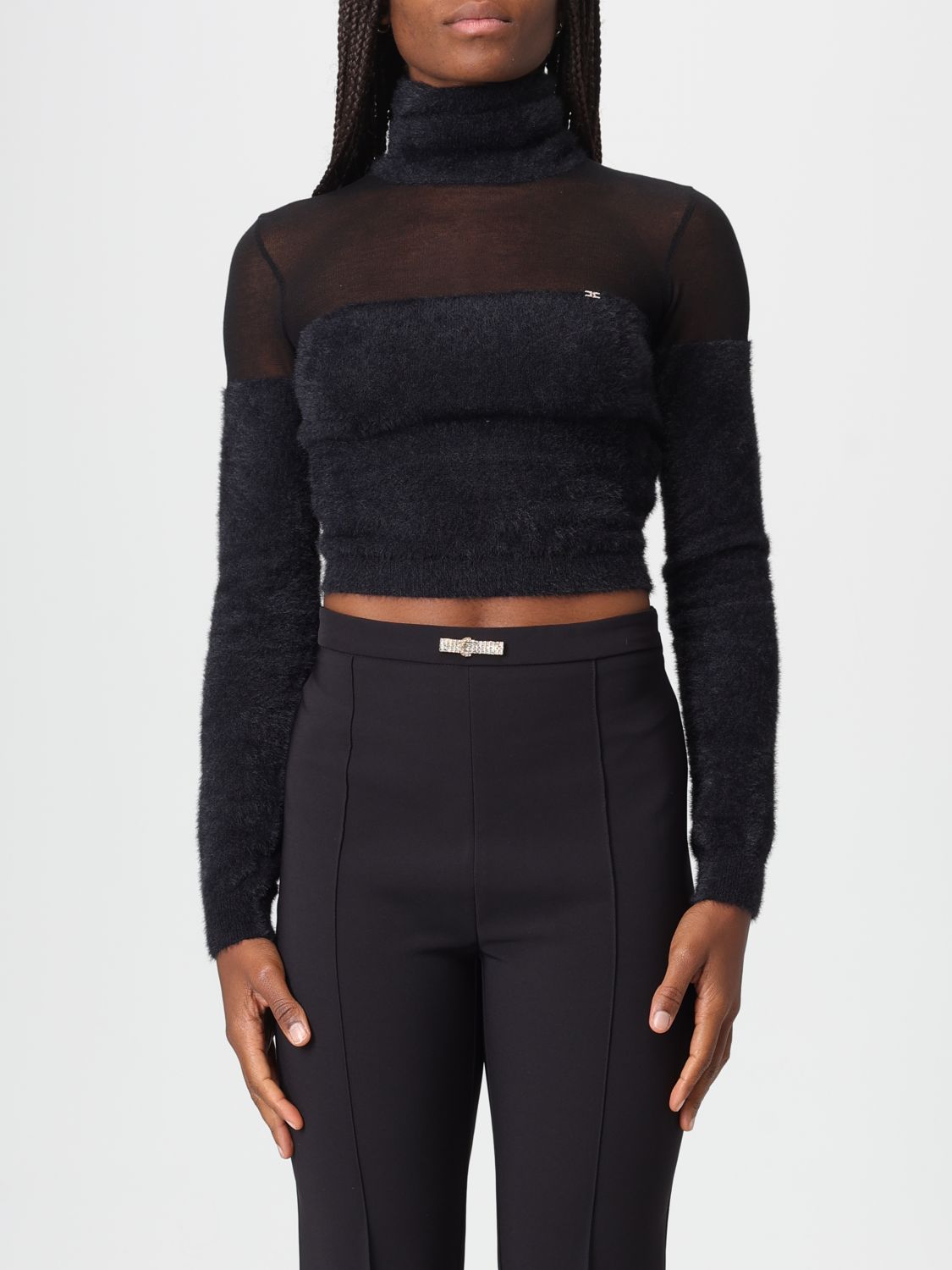 ELISABETTA FRANCHI Pullover Damen Farbe Schwarz