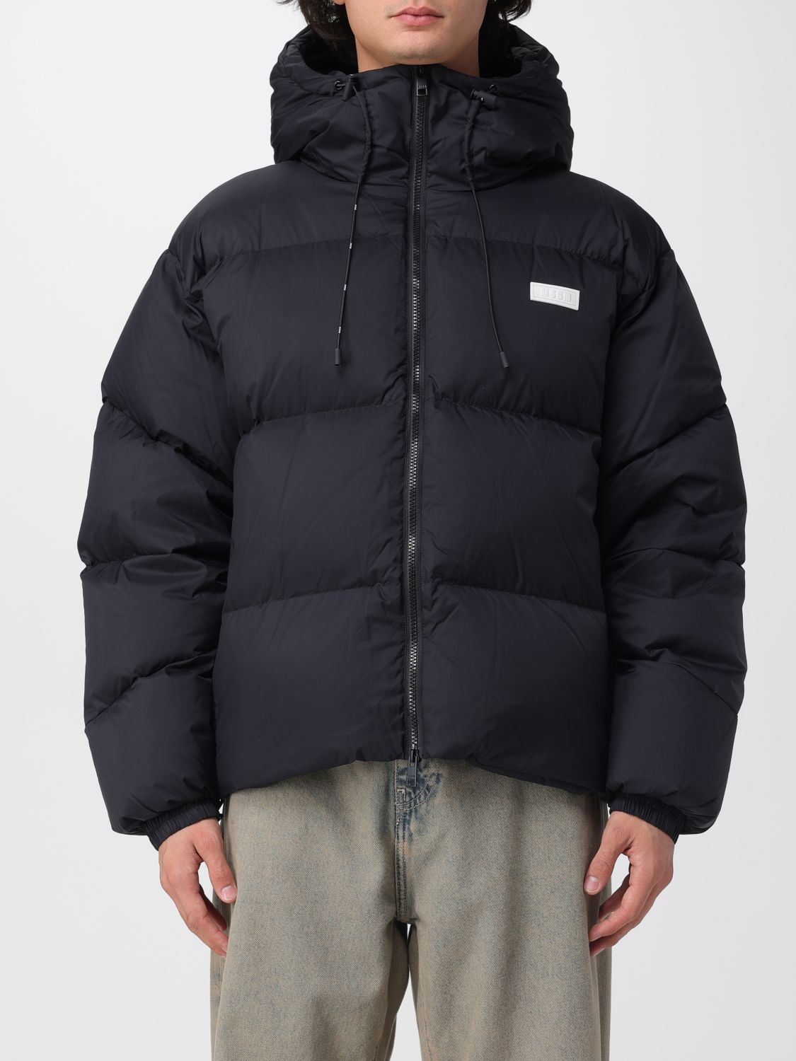 Msgm Jacket  Men Color Black In Blue