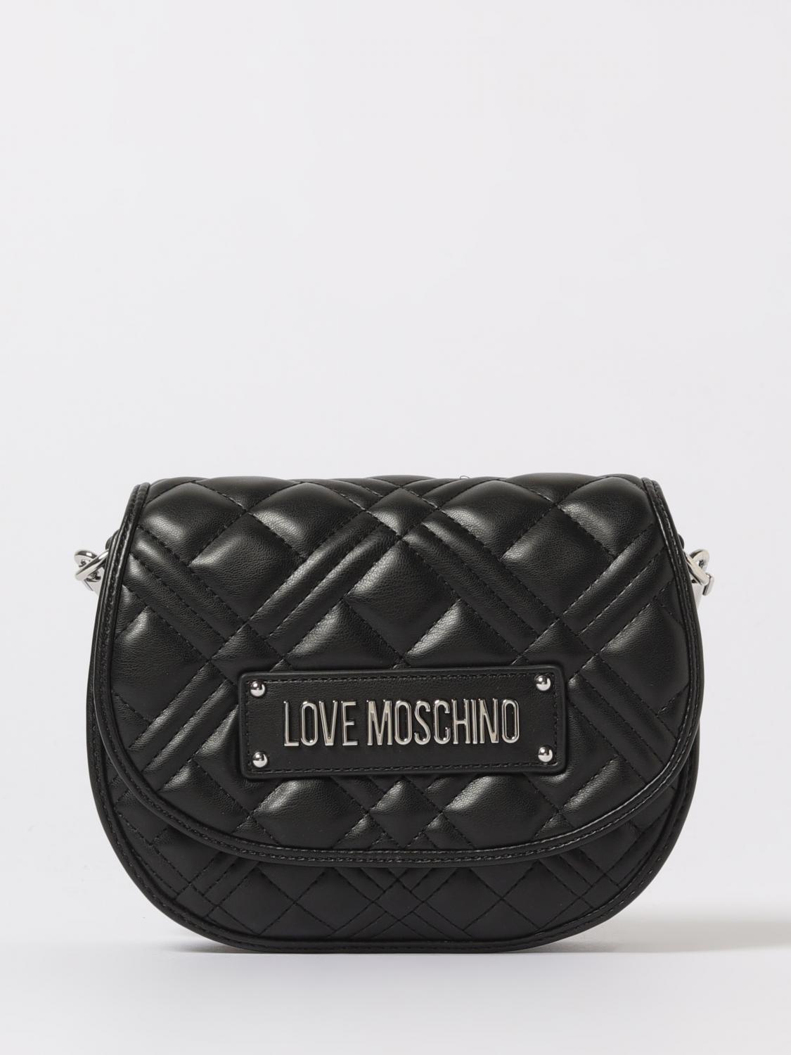 Love Moschino Crossbody Bag  Woman Color Black In Black