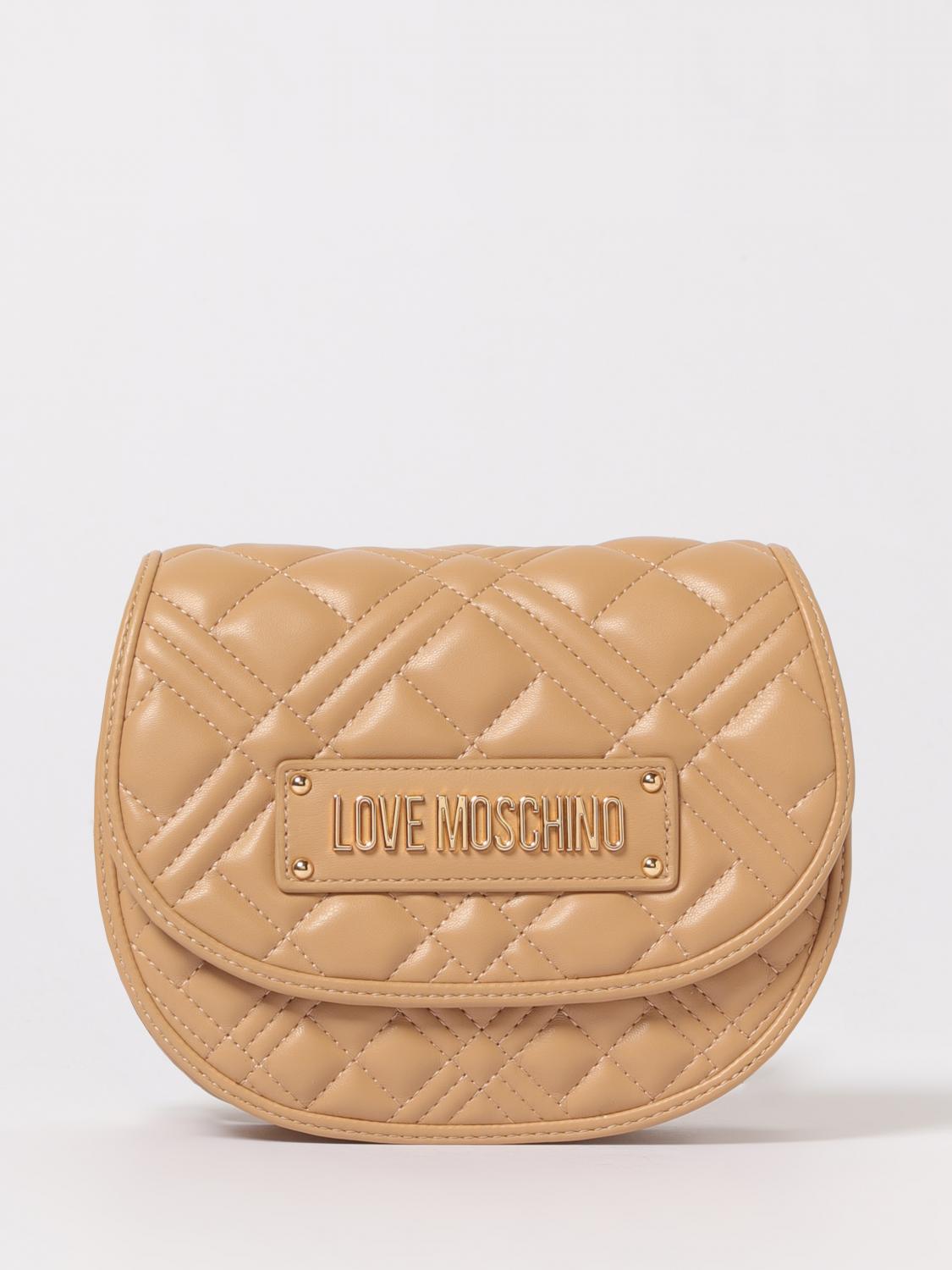 Love Moschino Crossbody Bag  Woman Color Beige In Nude