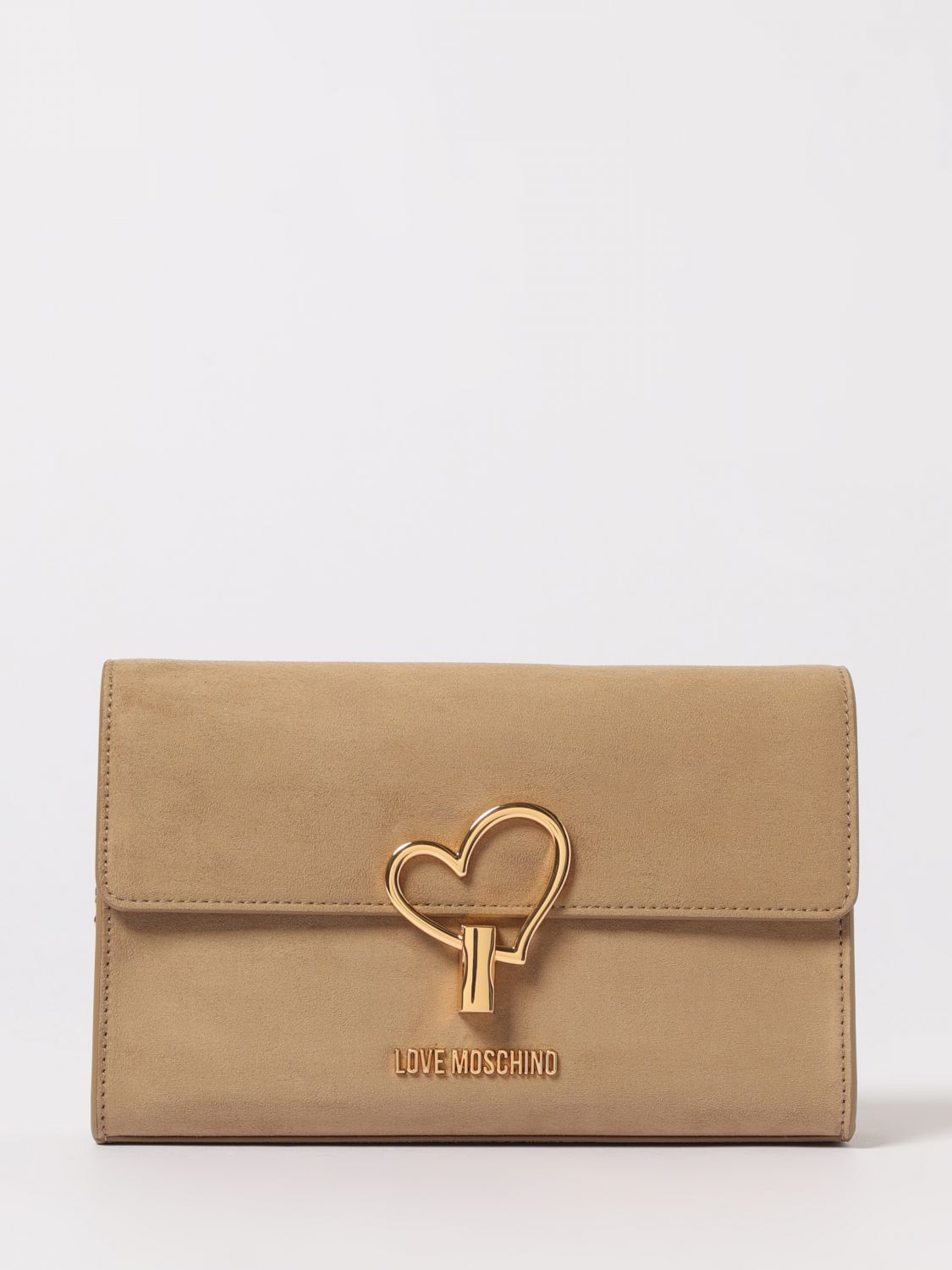 Love Moschino Crossbody Bags  Woman Color Sand In Sand