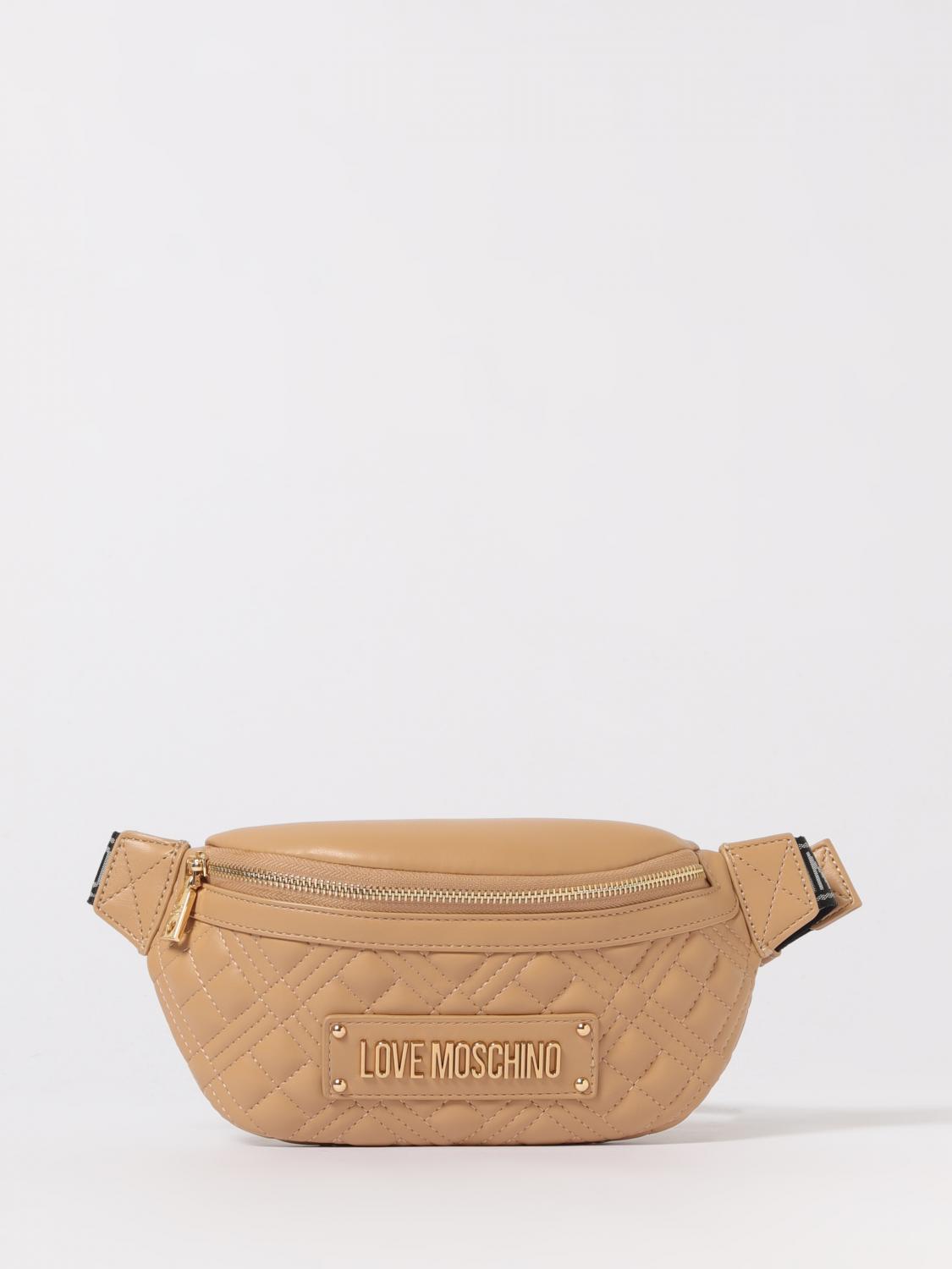 Belt Bag LOVE MOSCHINO Woman color Beige